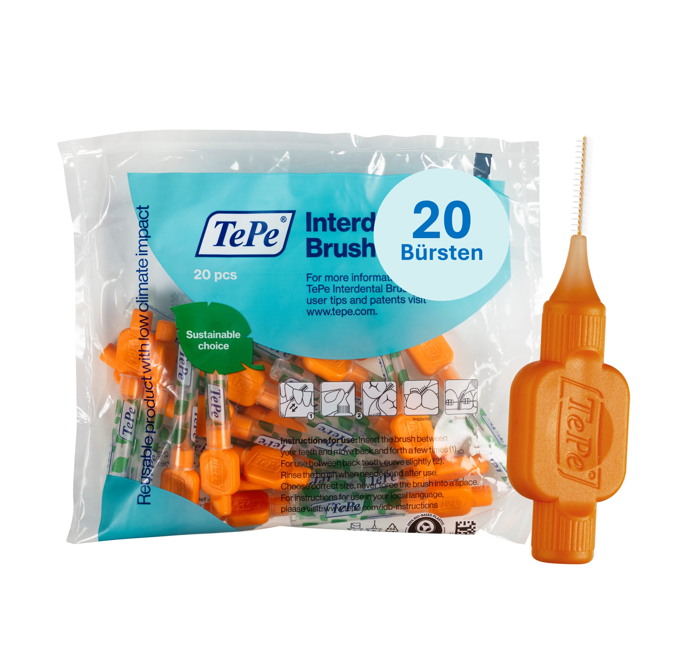 Orange - ISO-Größe 1