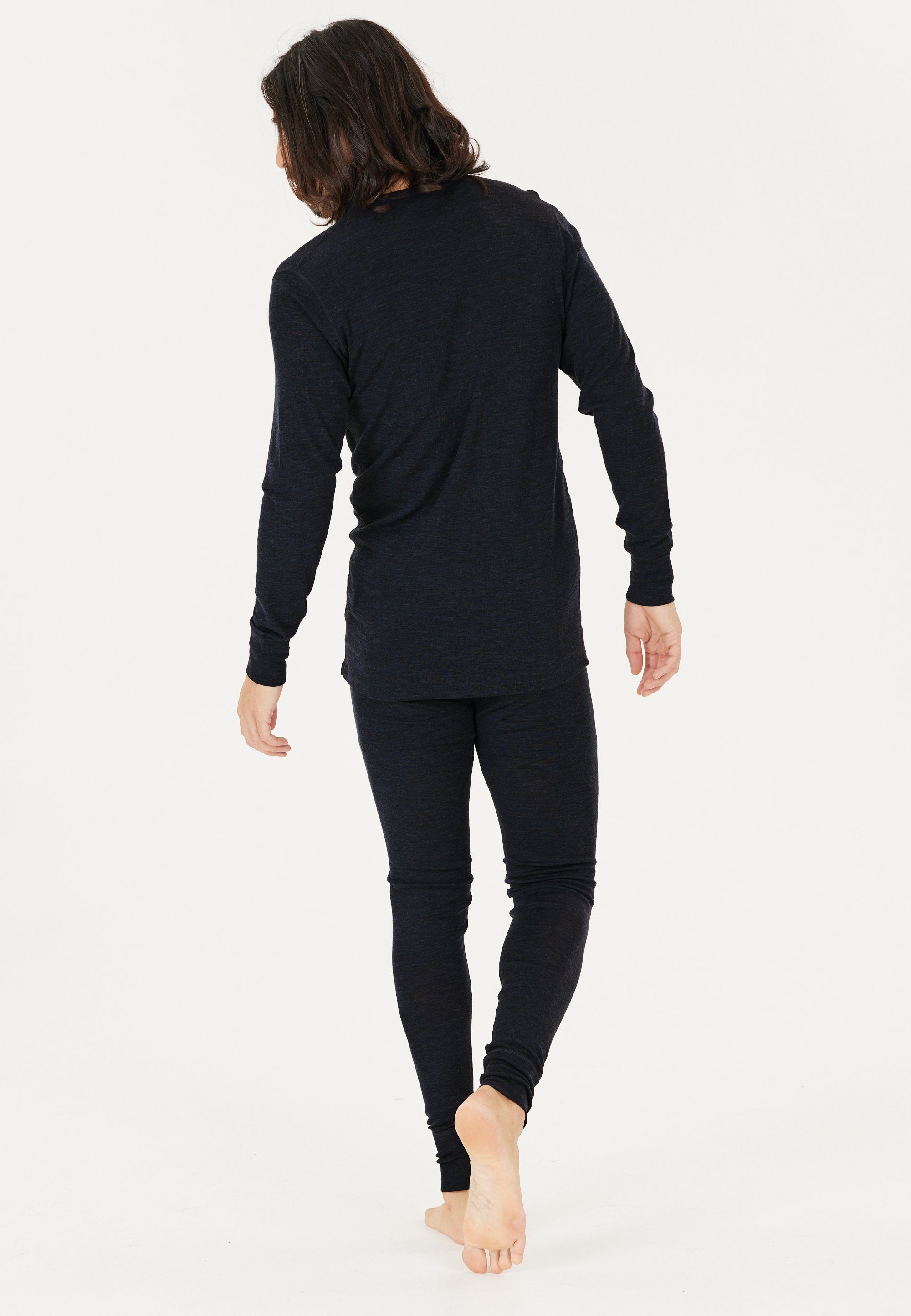 WHISTLER Funktionsshirt Cerro mit Merinowolle und Lyocell