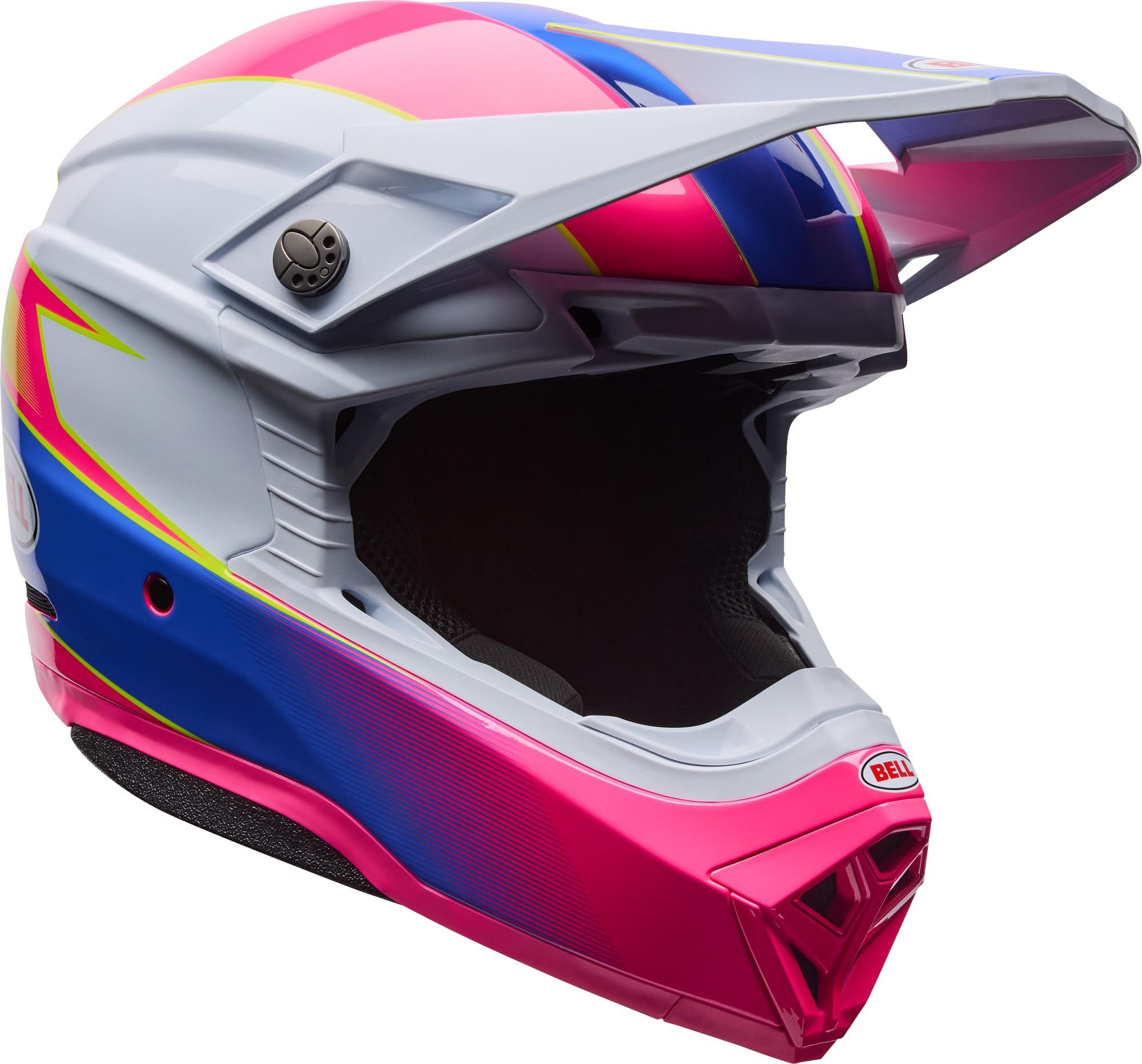 Bell Motocrosshelm Moto-10 MIPS Falcon Motocross Helm, herausnehmbares Innenfutter,belüftet