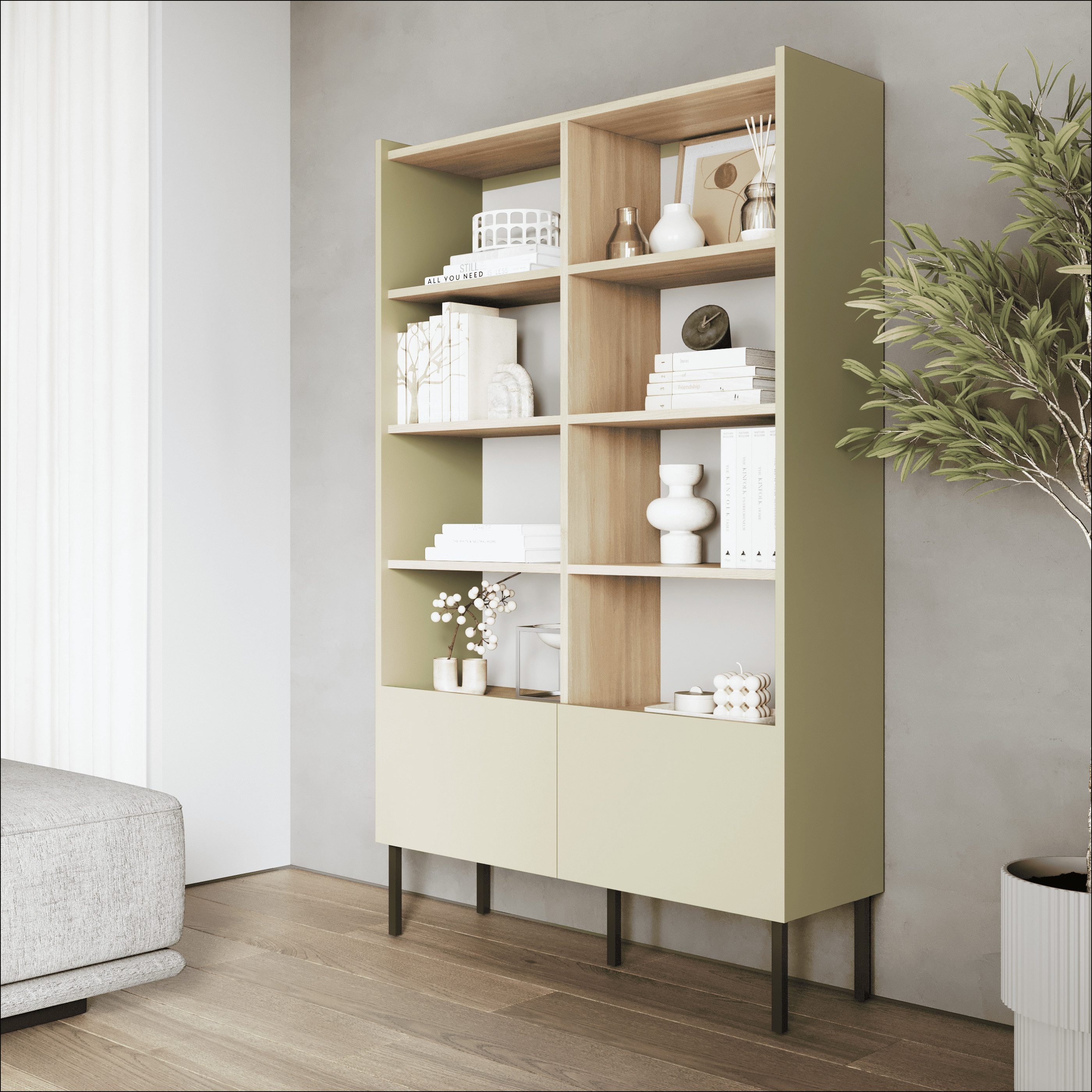 Platan Room Mehrzweckregal DUO Regal 100 günstig online kaufen