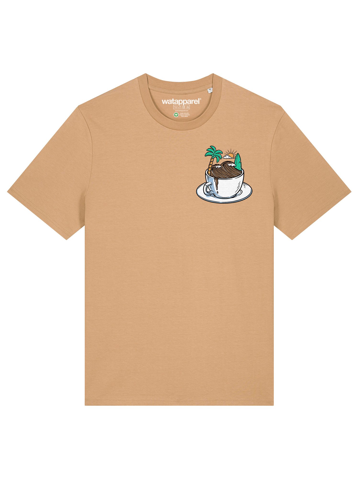 T-Shirt Coffee waves
