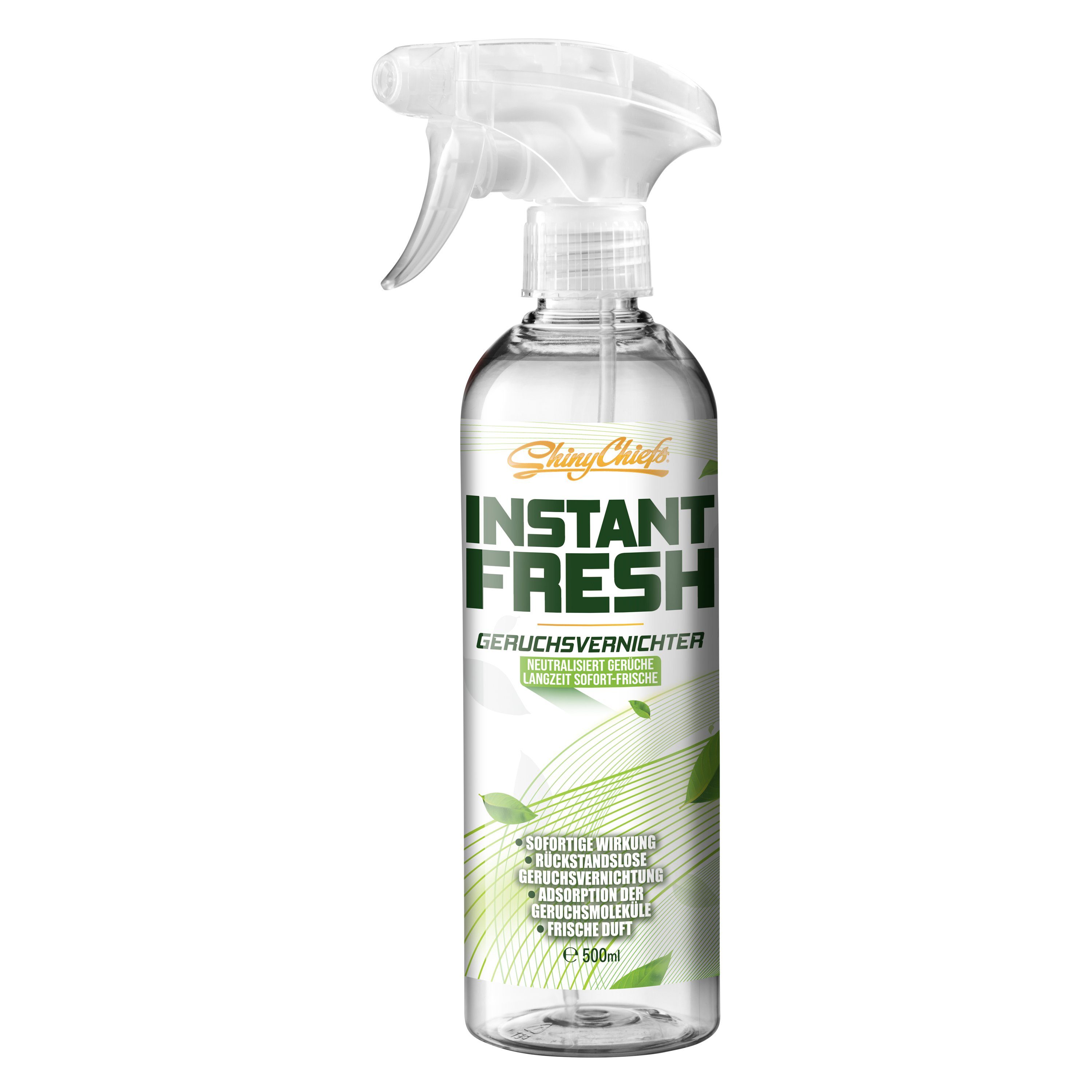 ShinyChiefs Geruchsentferner INSTANT FRESH - Auto Geruchsentferner für den Innenraum 500ml (1-St) | Geruchsentferner