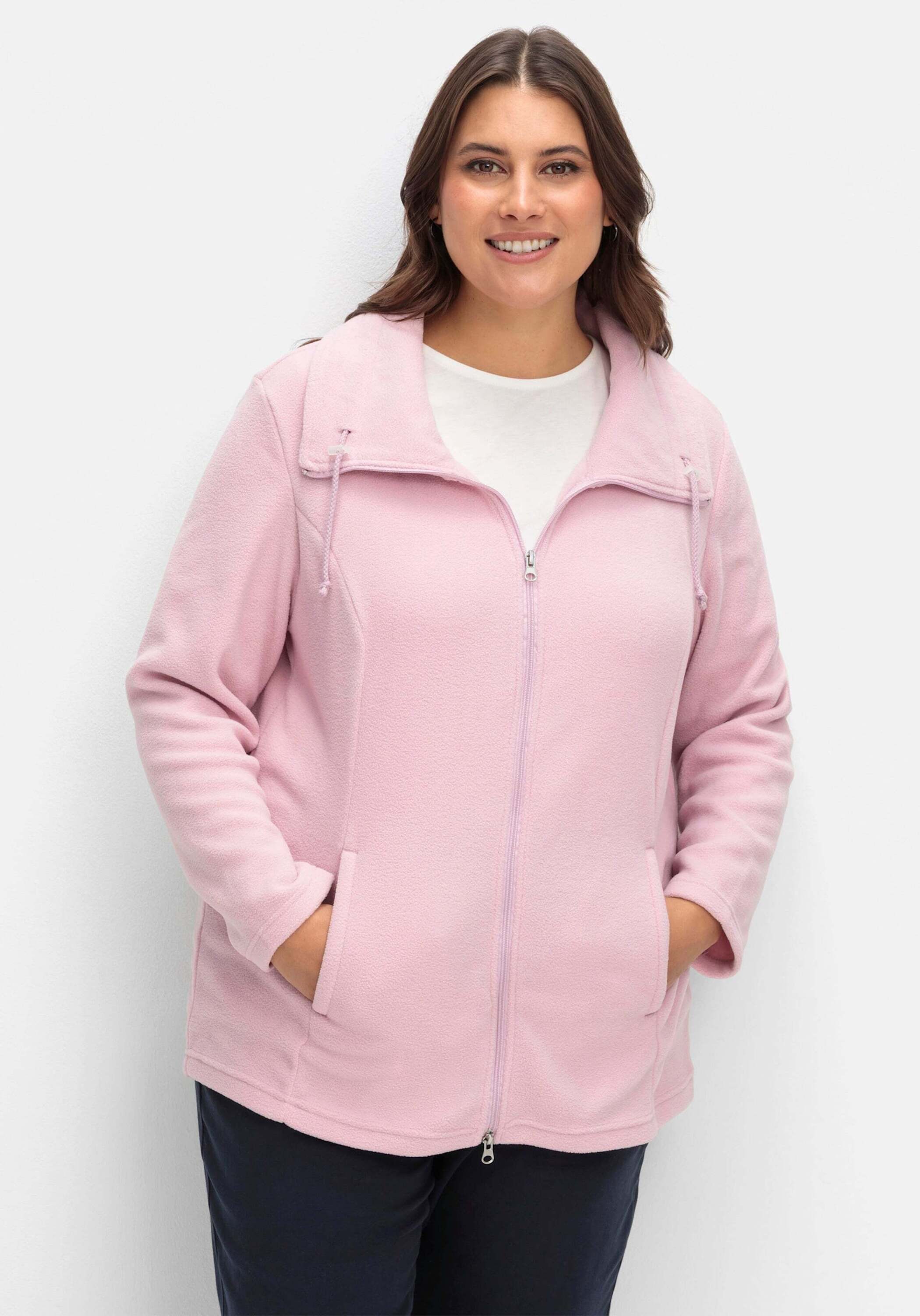 Fleecejacke Fleece-Jacke Langarm