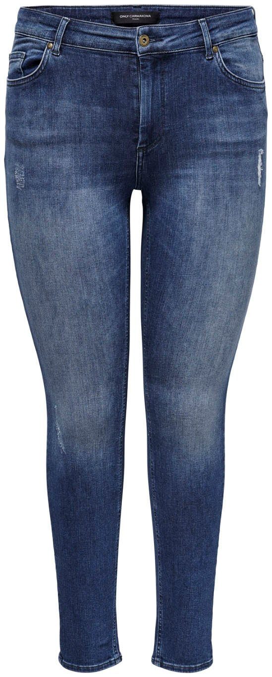 ONLY CARMAKOMA REA DNM SKINNY JEANS Skinny-fit-Jeans REG CARWILLY