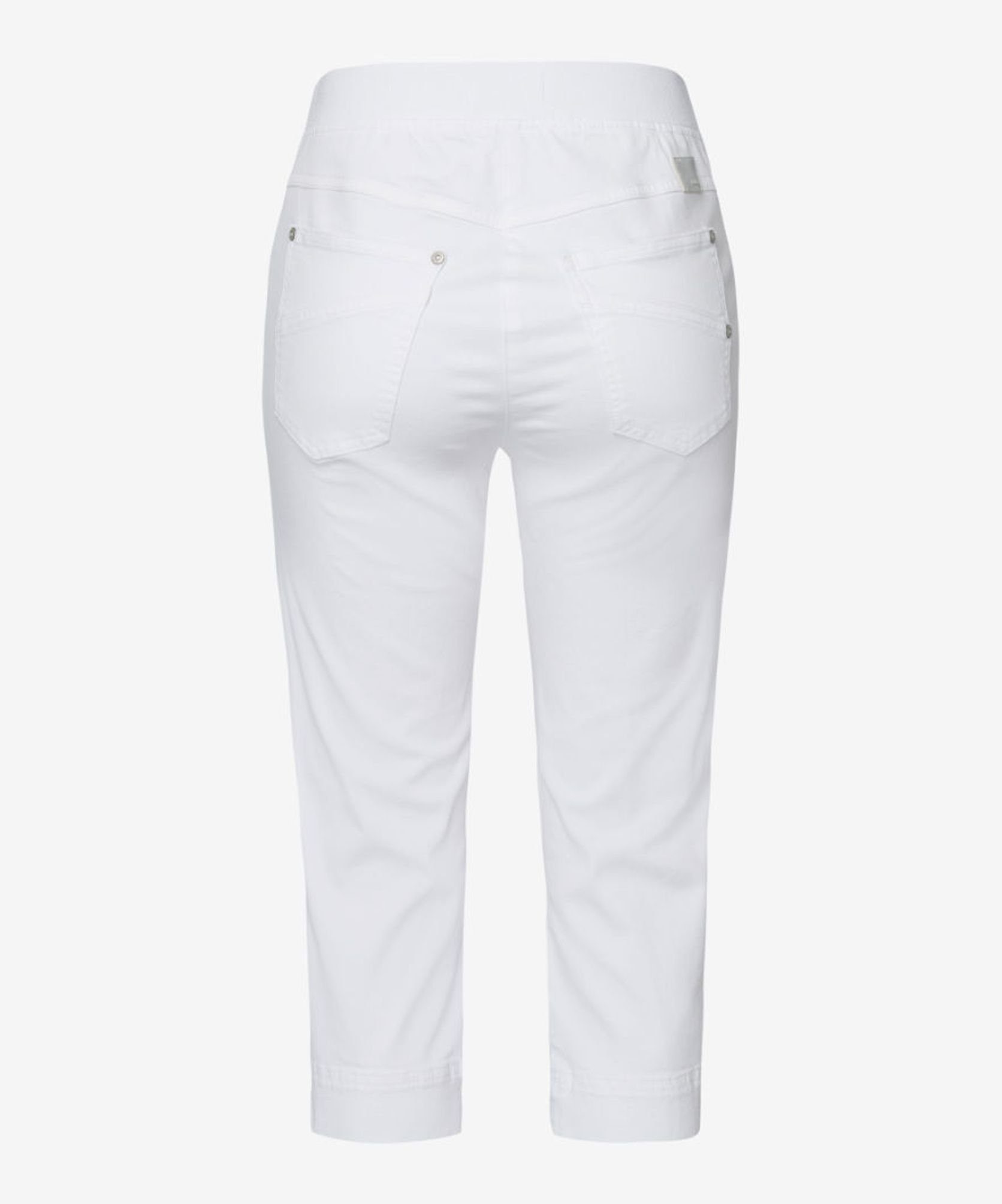 BRAX Capri by Pamina Sommerhose (99) 5-Pocket-Jeans RAPHAELA White (12-6308)