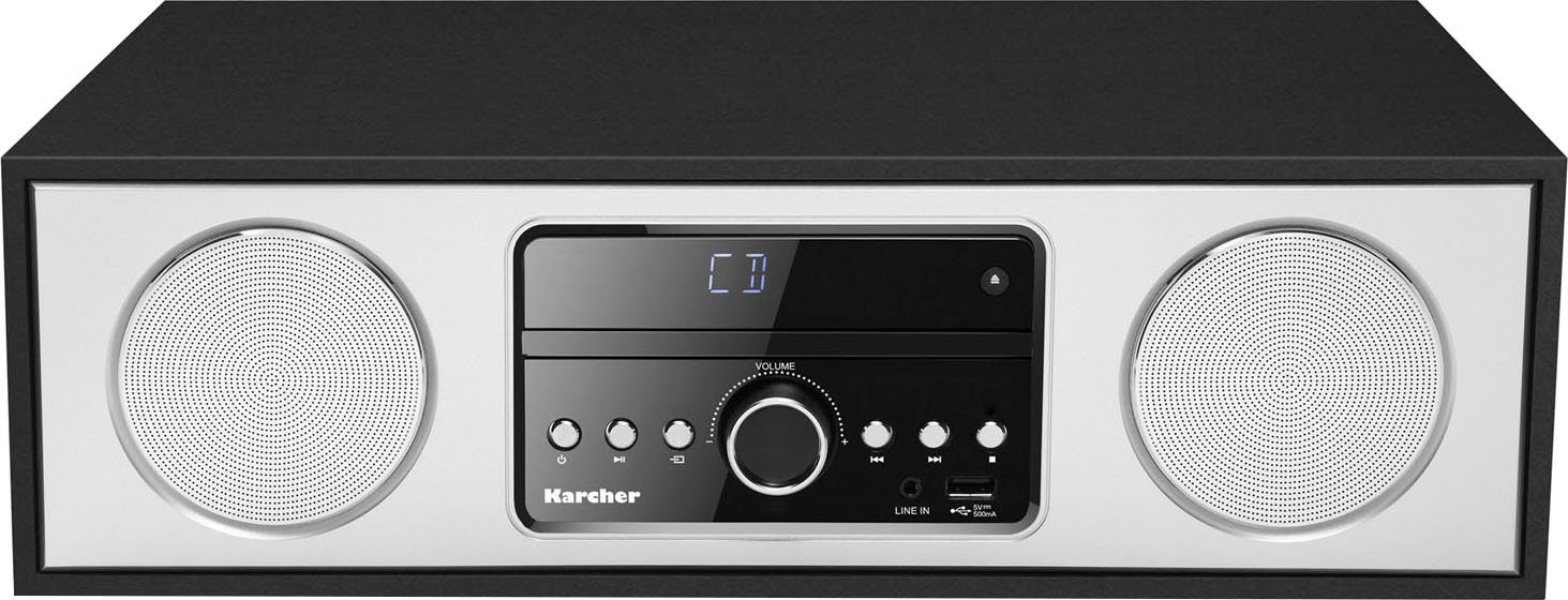 FM-Tuner mit 4500CD Digitalradio DAB UKW mit Karcher RDS, RDS, (DAB) 30 W) (DAB), (Digitalradio