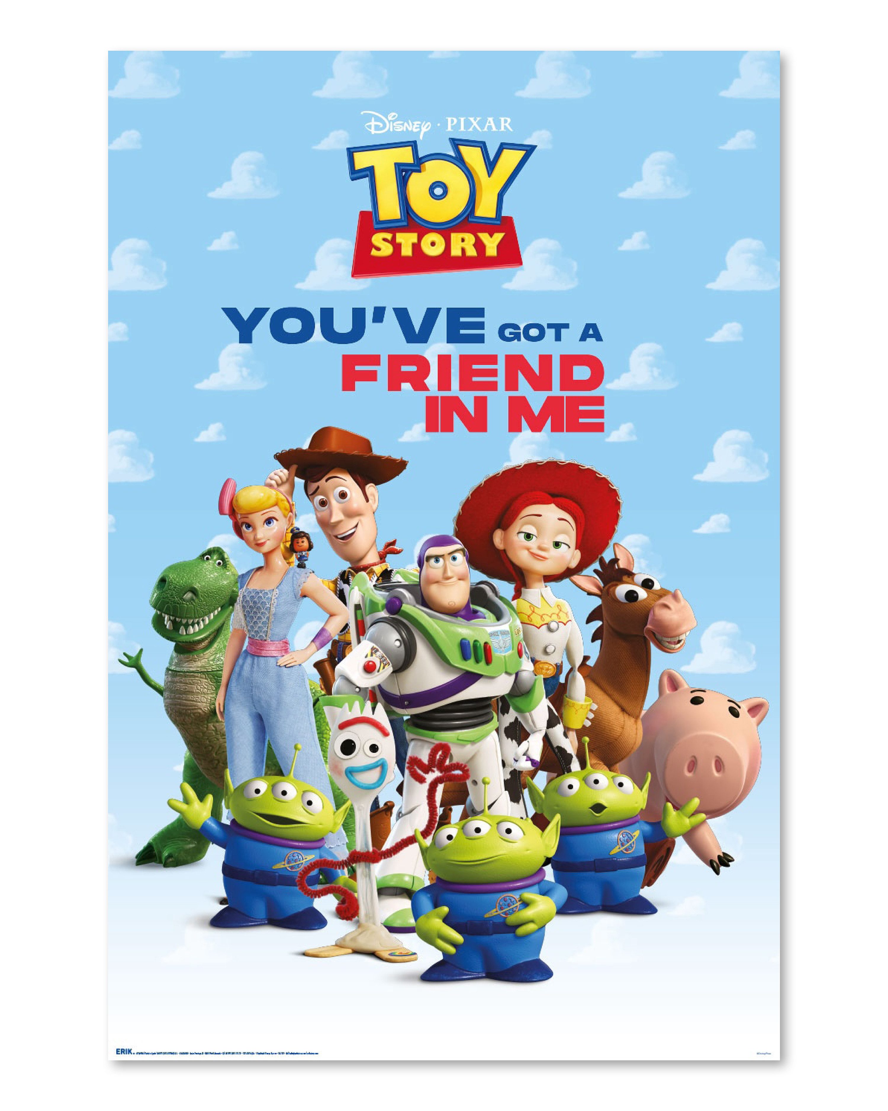 Grupo Erik Poster Disney Toy Story Poster Pixar You've Got A Friend In Me 61 x 91,5 cm