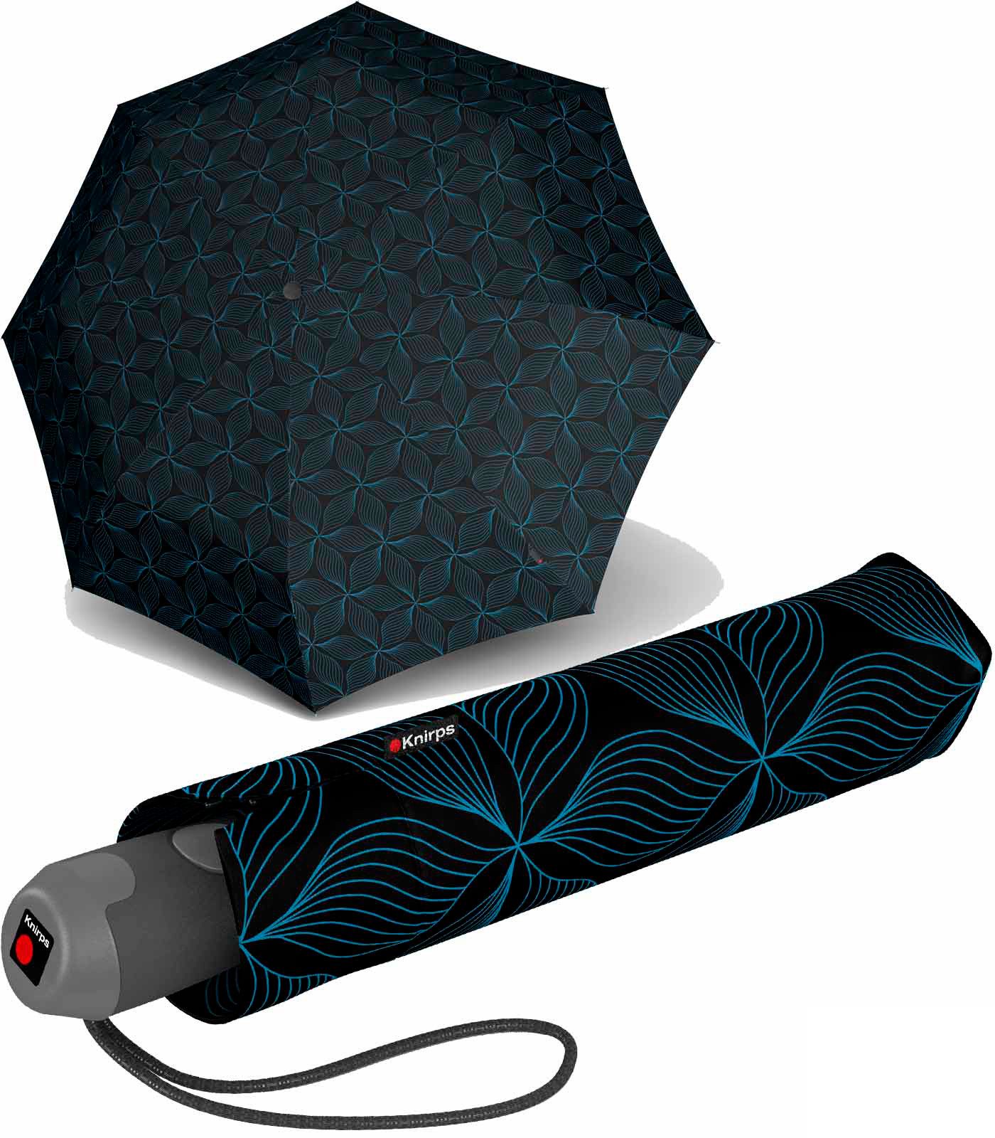 Taschenregenschirm E.200 Duomatic mit leichtgängiger Auf-Zu-Automatik