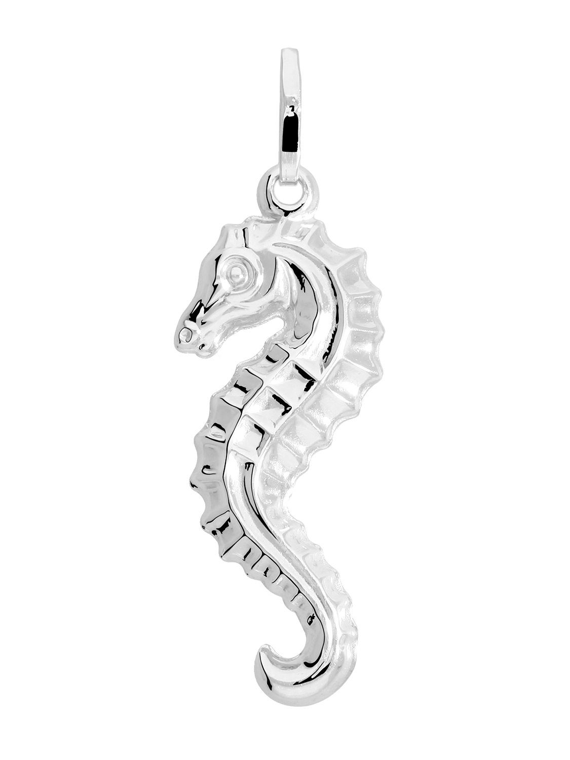 My Gold Kettenanhänger Damen & Mädchen Seepferdchen Sterling Silber 925 (Set, 1-tlg., inkl. Schmuckbox), Geschenke