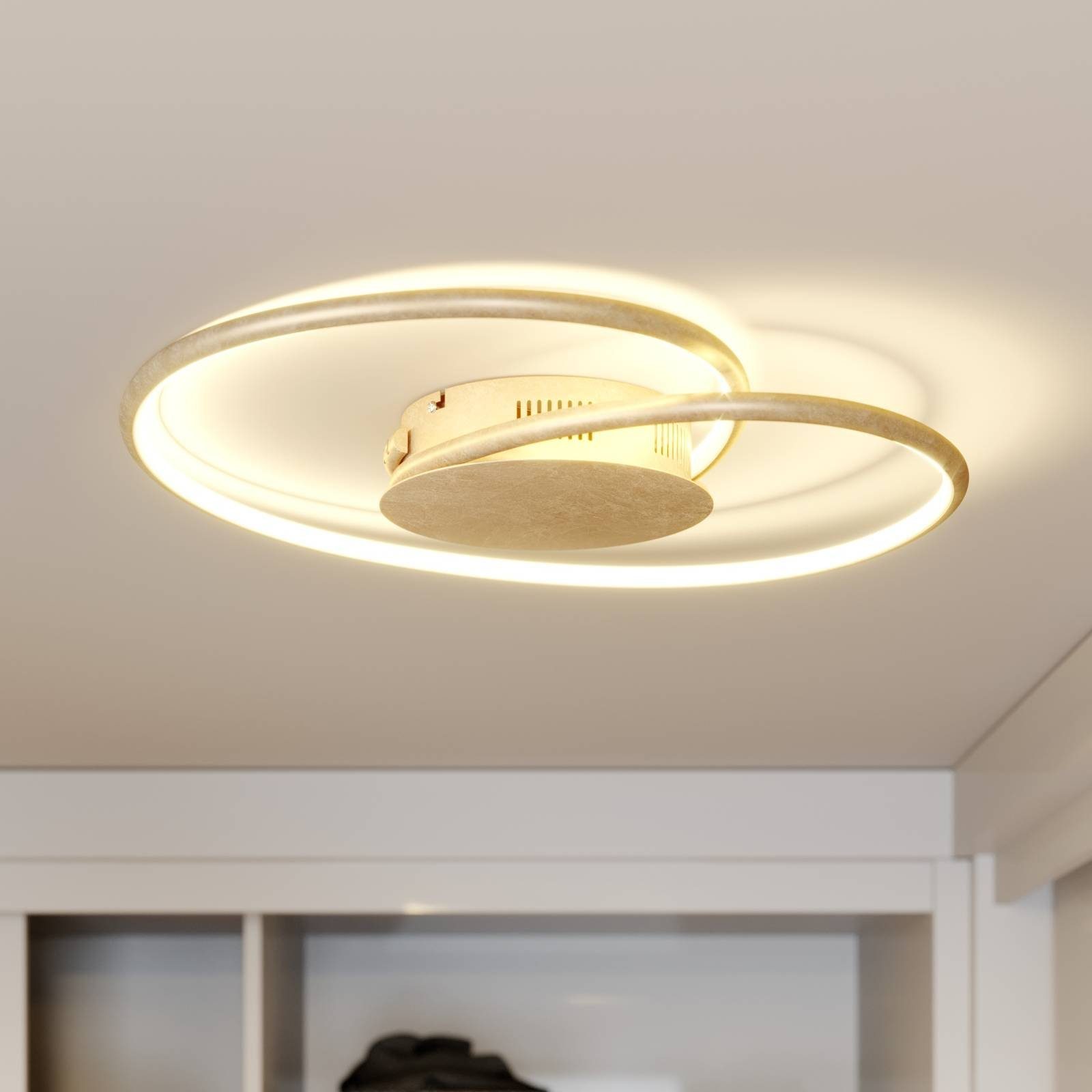 Lindby LED Deckenleuchte Joline, LED-Leuchtmittel fest günstig online kaufen