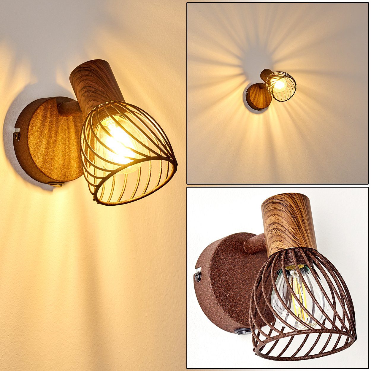 hofstein Wandleuchte »Laccio« verstellbare Wandlampe aus günstig online kaufen