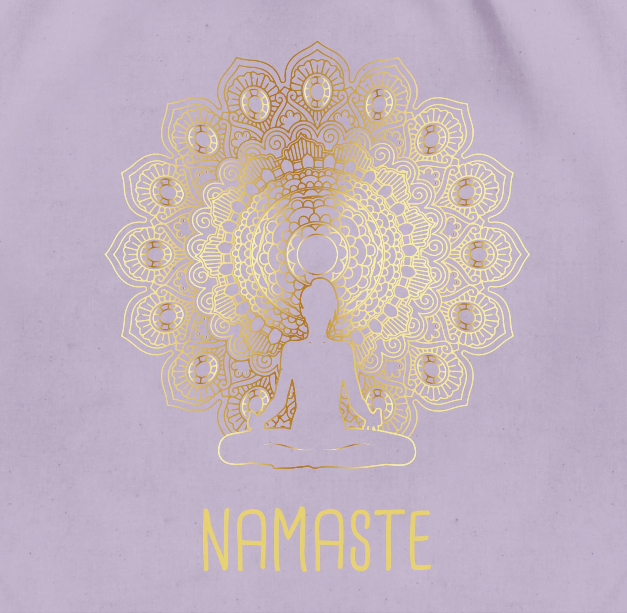 Shirtracer Turnbeutel Namaste Yoga Chakra Mandala, günstig online kaufen
