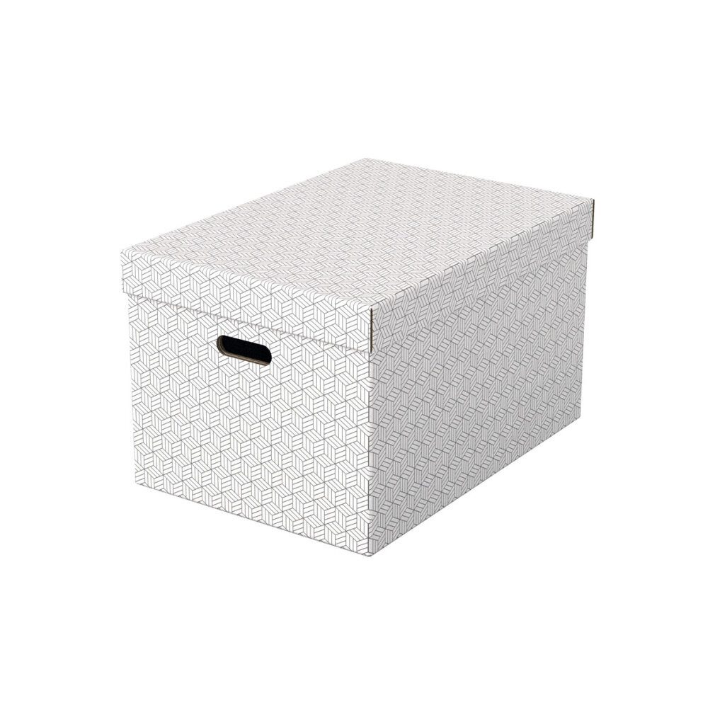 ESSELTE Aufbewahrungsbox 3 Home Aufbewahrungsboxen 50,0 l weiß 35,5 x 51,0 x 30,5 cm