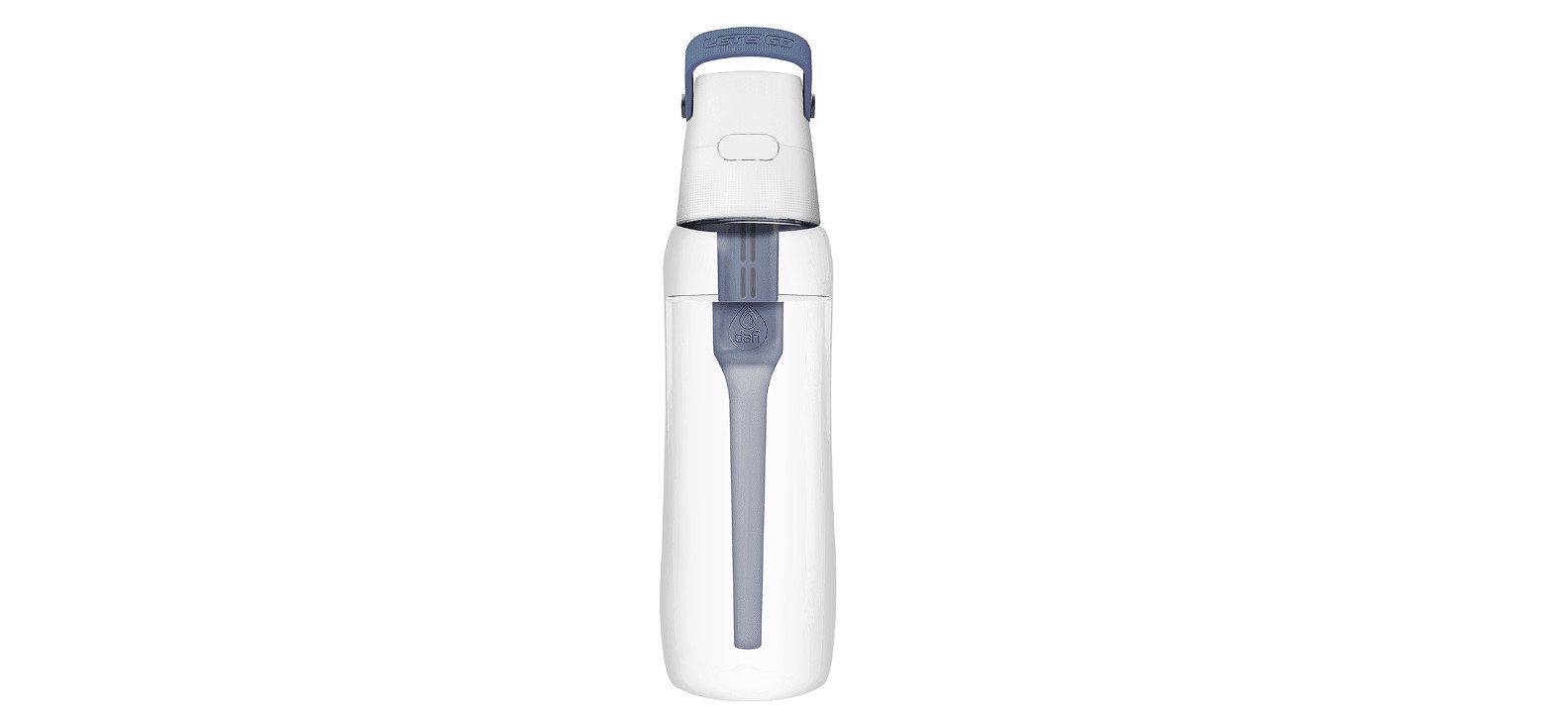 Festivalartikel Trinkflasche Dafi SOLID 0,7L 0,5L Wasserflasche mit Filter - BPA-frei, Aktivkohle, stoßfest, verschiedene Farben