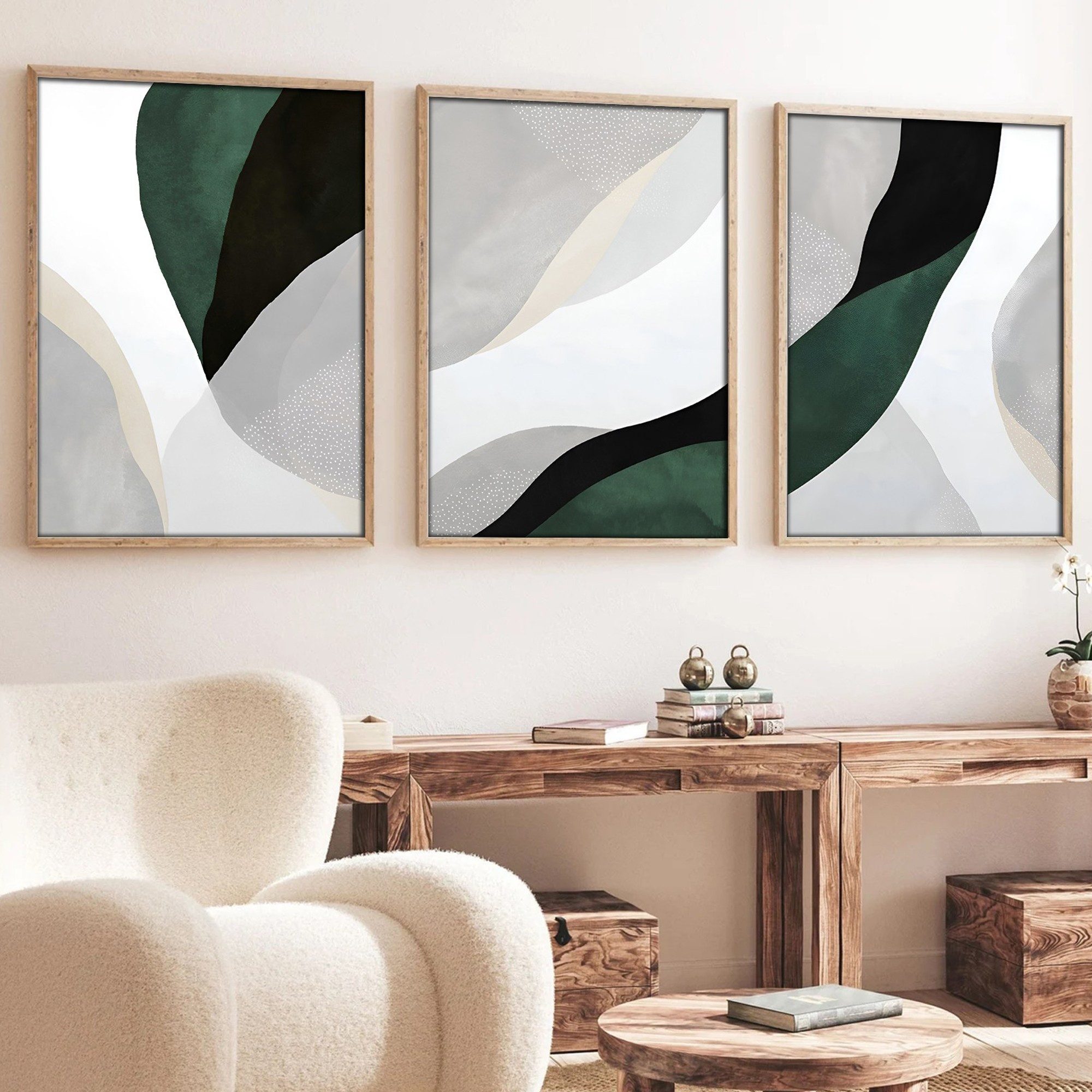 Wallity Leinwandbild Painting: 100% MDF (Thickness: günstig online kaufen