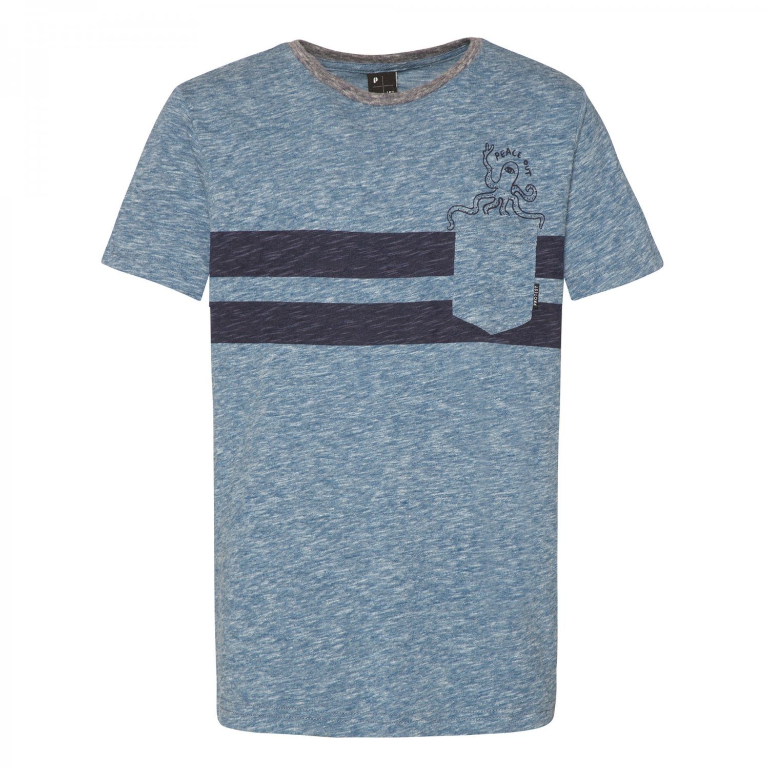 Protest T-Shirt GLOBE JR Kinder T-Shirt Airforces blau