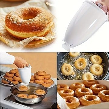 Fivejoy Teigportionierer 1 Stück DIY-Donut-Backwerkzeug für Zuhause, Restaurant und mehr, Machen Sie Donut-Formen zum Backen von Desserts