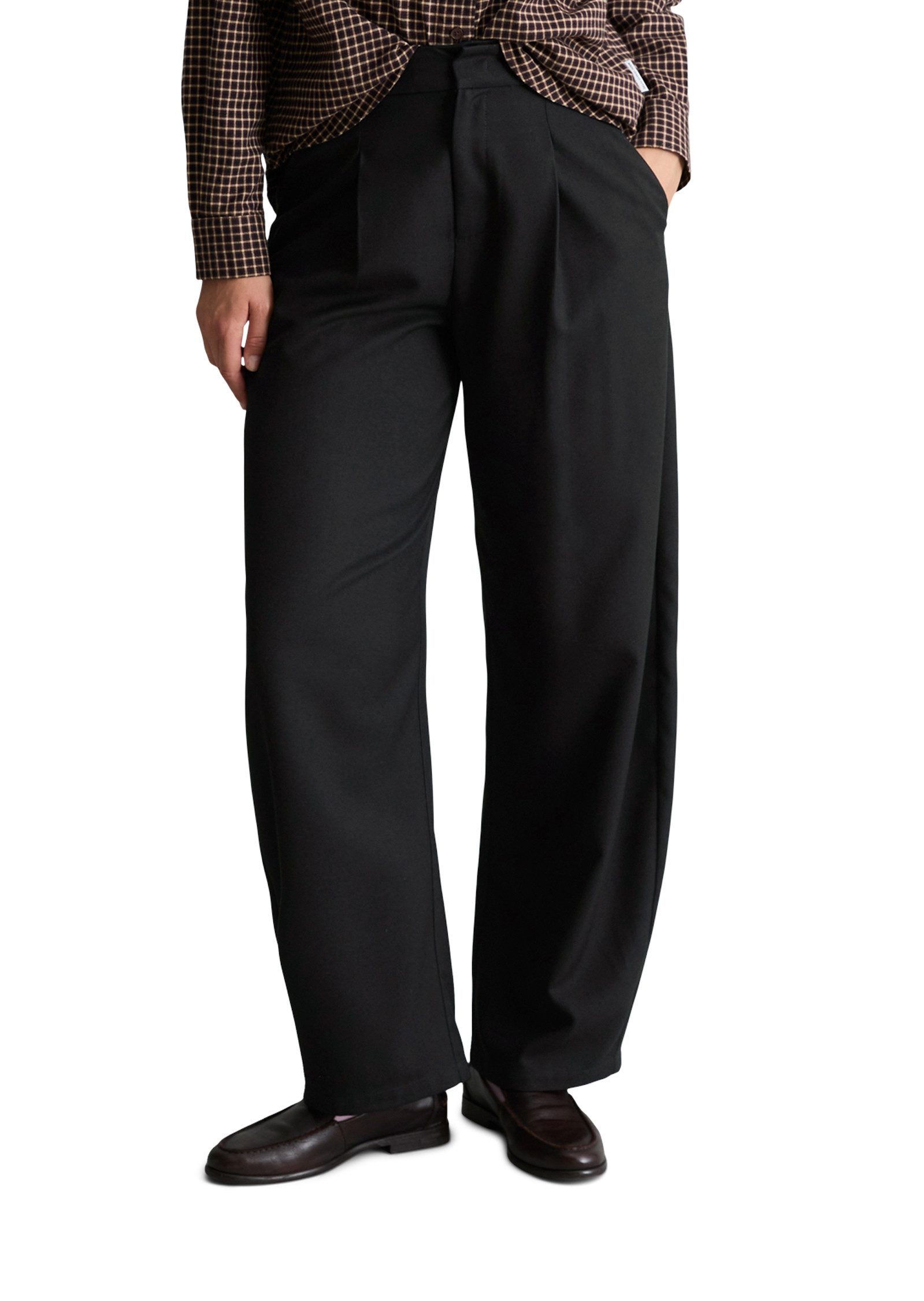 Marc O'Polo DENIM Chinohose aus Polyester-Viskose-Mix