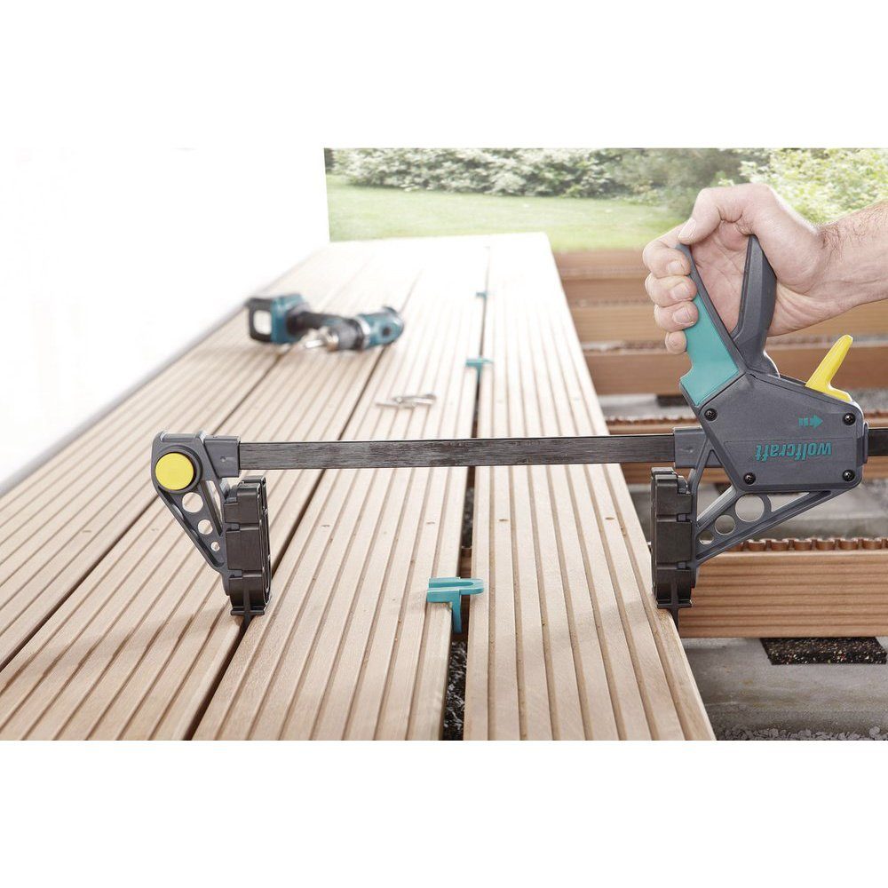 Wolfcraft Schraubzwinge Montagezwinge Wolfcraft 6985000 Spann-Weite (max):450 mm