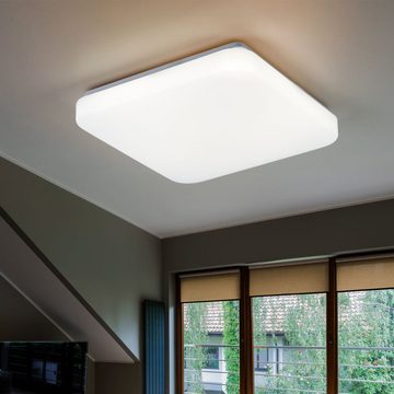 V-TAC LED Deckenleuchte, LED-Leuchtmittel fest verbaut, Neutralweiß, LED Decken Leuchte Wohn Ess Zimmer Beleuchtung 4000K Energiespar Flur