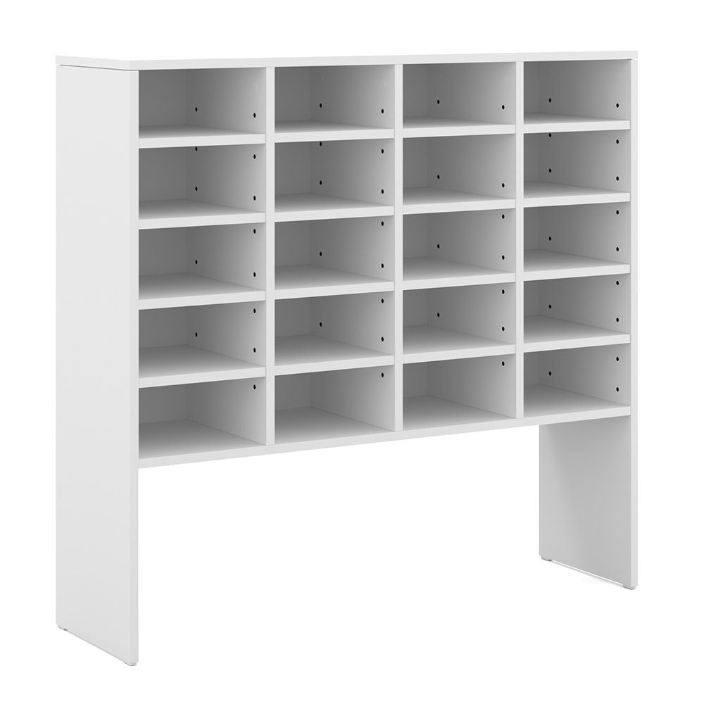 Vicco Schuhregal Hermia, Weiß, 104 x 99 cm günstig online kaufen