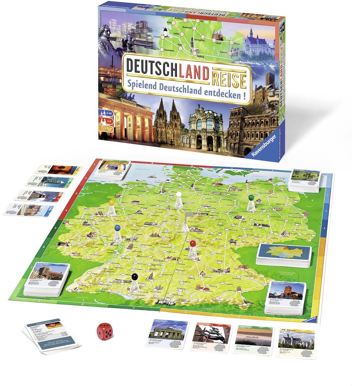 Ravensburger Spiel Deutschlandreise, Made in Europe