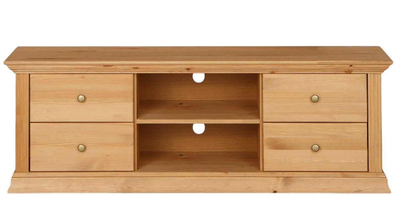 Clever-Moebel TV-Schrank TV Lowboard aus Kiefernholz günstig online kaufen