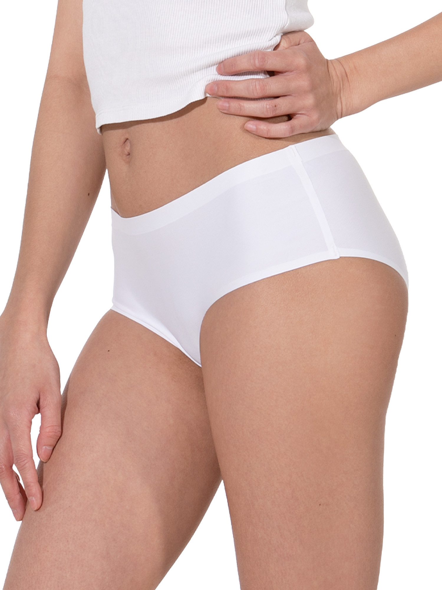 Yenita® Slip Nahtlose Hüftslips (3-St) aus Microfaser