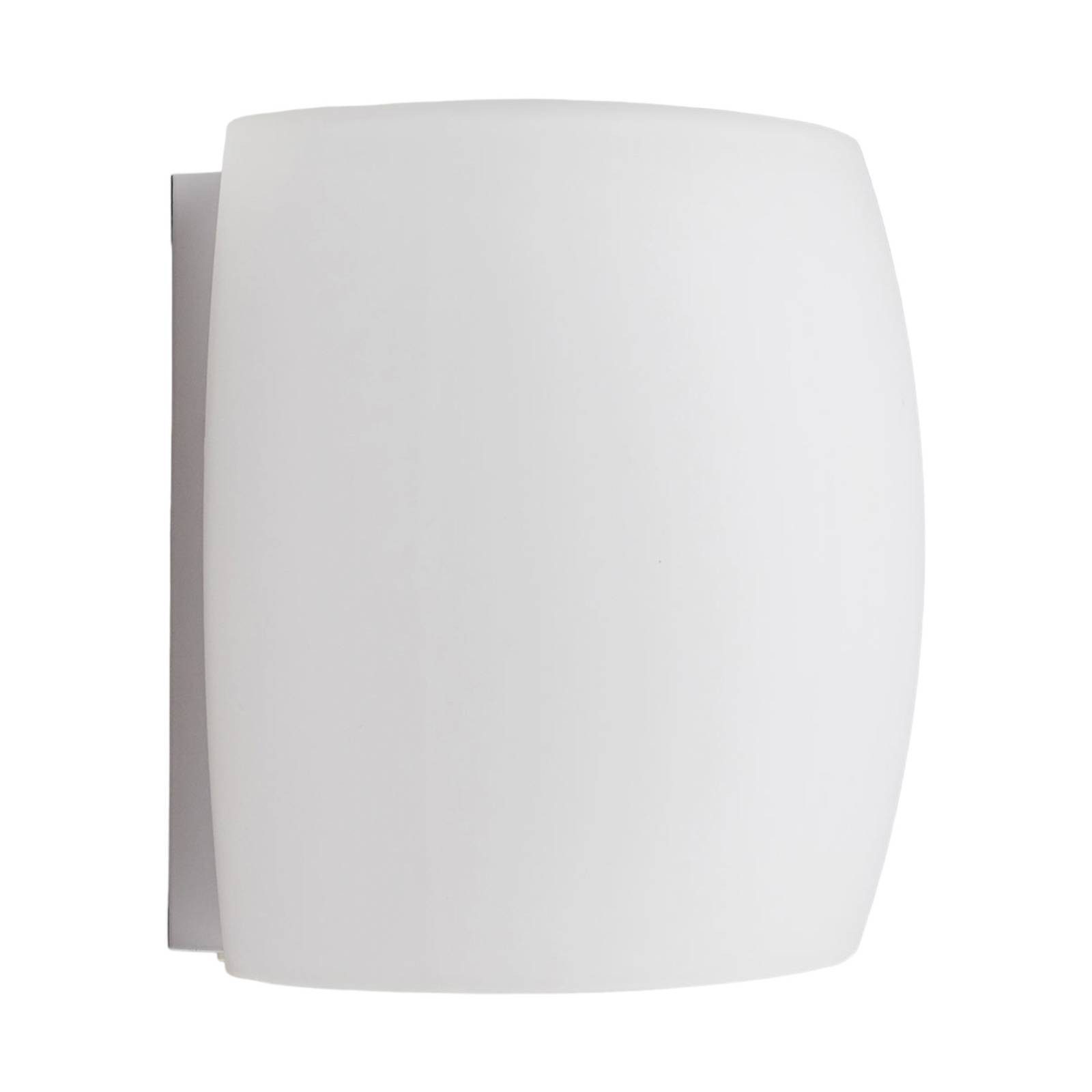 Lucande Wandleuchte Lusine, Glas Weiß IP20, 1 x 33 W günstig online kaufen