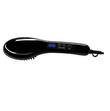 JUNG Haarglättbürste Procar Bürsten & Glätten, Glättbürste alle Haartypen LCD Display Hair, Glättbürste Glättungsbürste Bürste Stylingbürste Warmluftbürste