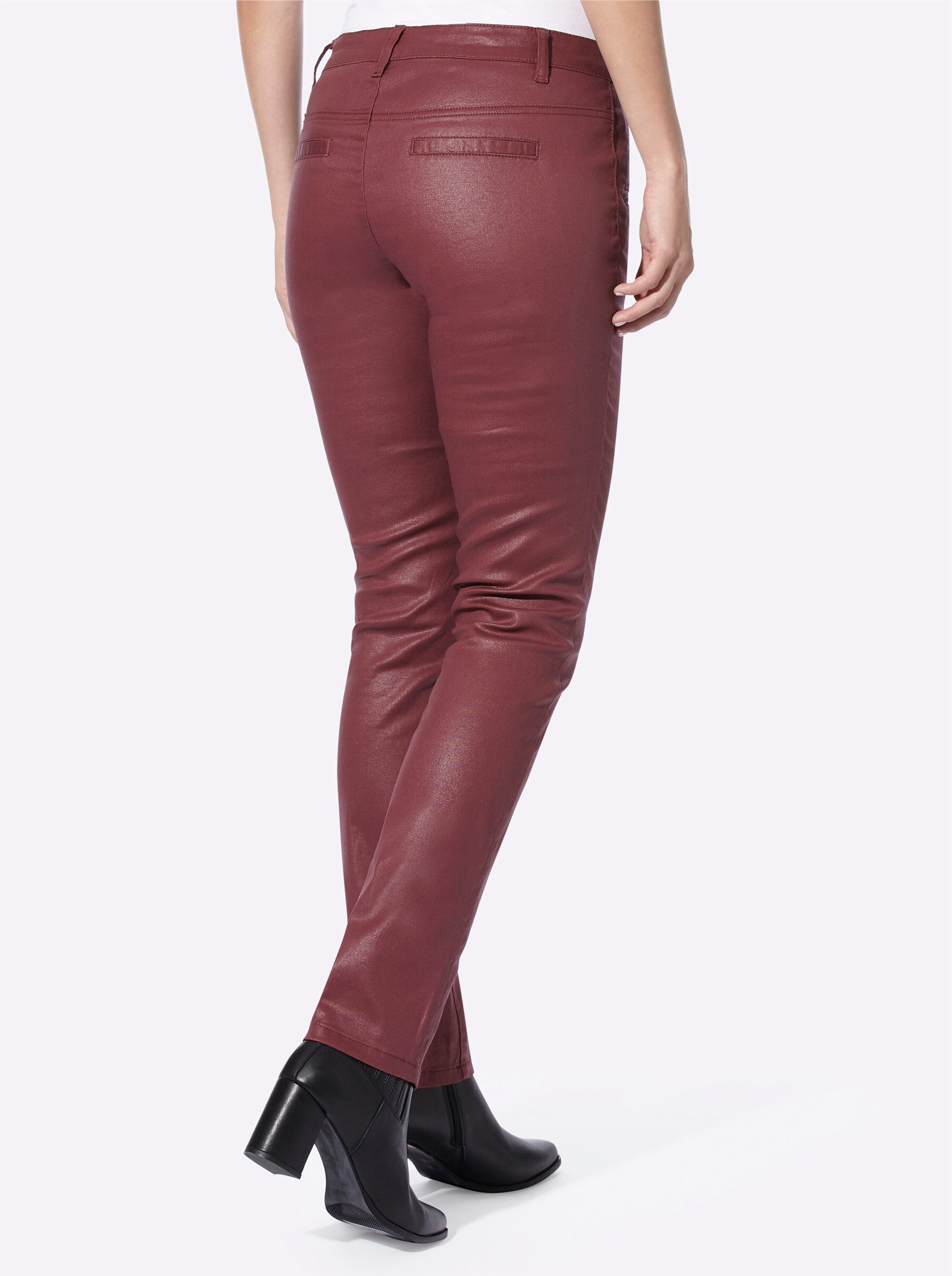 heine Bequeme Jeans Röhrenhose leicht vertieft