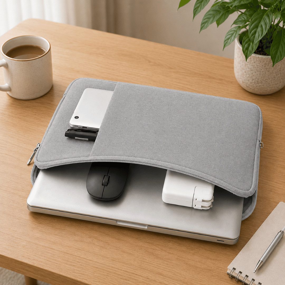 Almuro Laptop-Hülle für Macbook Neo 13 Zoll 2026 Laptoptasche Schutzhülle Sleeve Case Slim 13 Zoll, weiches Innenfutter, zusätzlicher Stauraum, 360 Grad Schutz – Bild 5 von 5