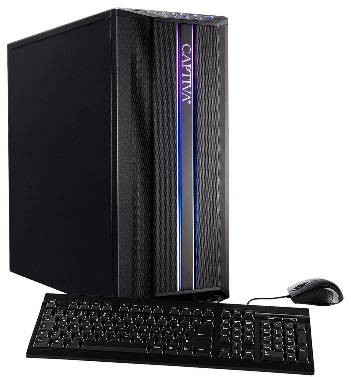 CAPTIVA Advanced Gaming R69-325 Gaming-PC (AMD Ryzen 5 5500, GeForce RTX 3050, 16 GB RAM, 1000 GB SSD, Luftkühlung)
