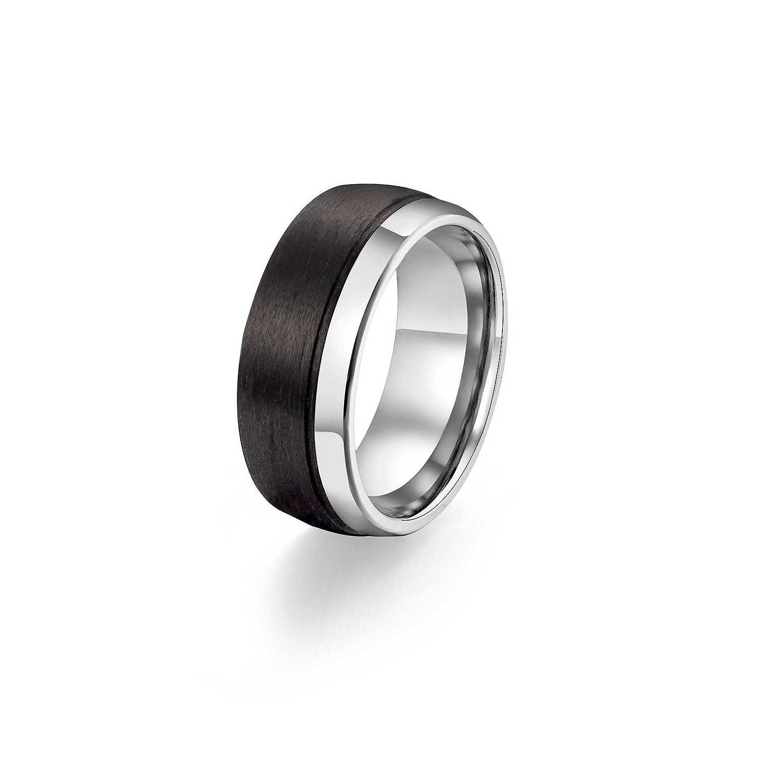 Adam & Eve Trauring Carbon/Titan - Eheringe, Partnerringe "AEC57M" ohne & m günstig online kaufen