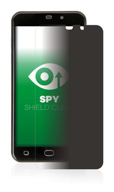 upscreen Blickschutzfolie für amplicomms PowerTel M9500, Displayschutzfolie, Blaulichtfilter Privacy Folie Schutzfolie Sichtschutz klar Anti-Spy