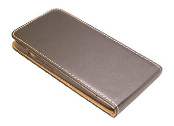 cofi1453 Handyhülle Flip Case kompatibel mit iPhone 13 Pro Schwarz, Schutzhülle Handy Flip Cover Klapptasche Schwarz