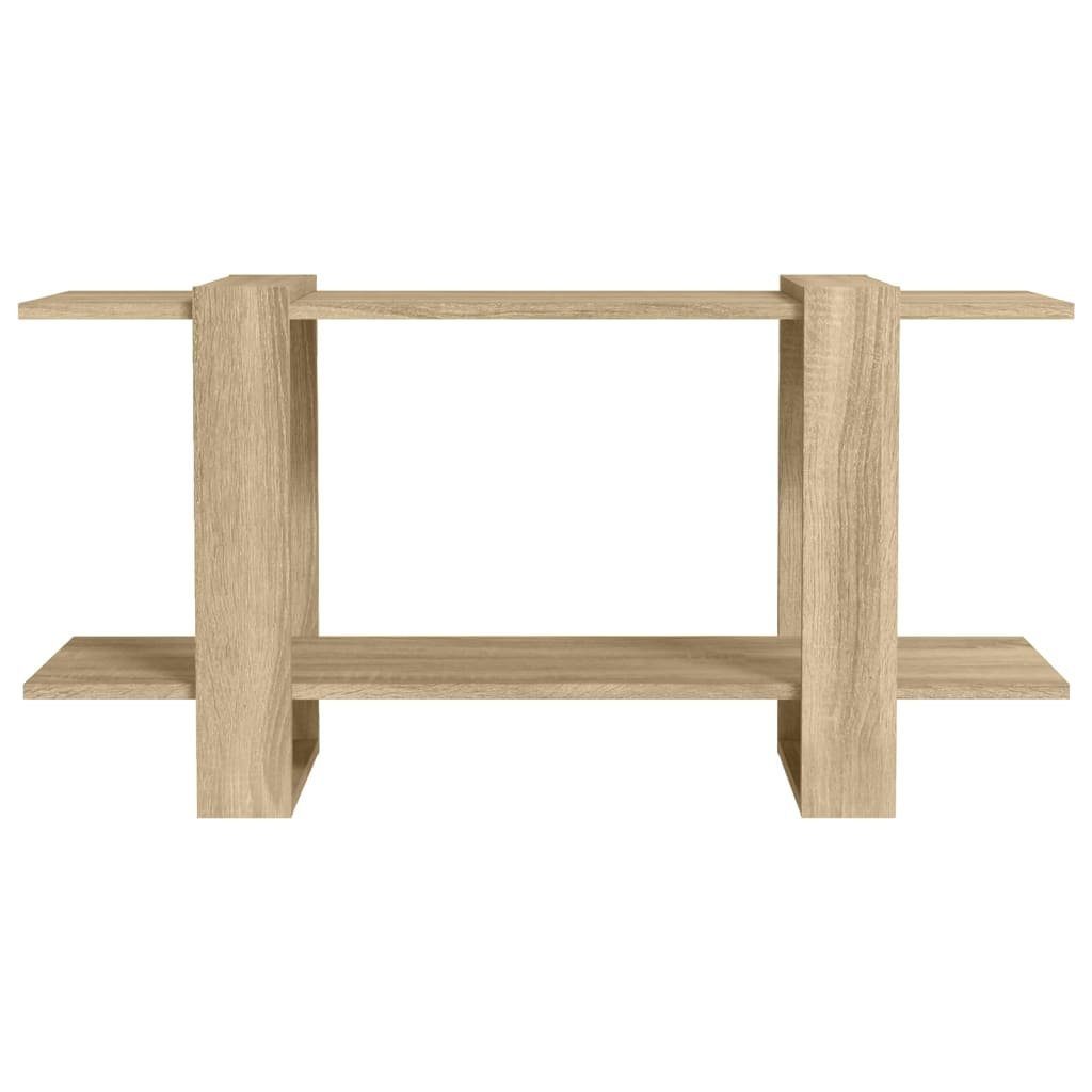 Holzwerkstoff Sonoma-Eiche cm Bücherregal furnicato 100x30x51