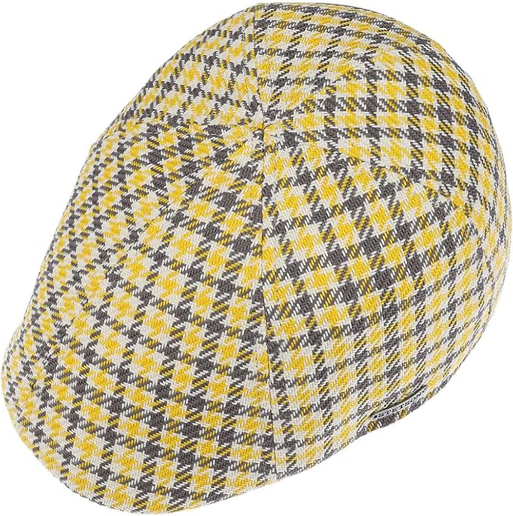 Stetson Flat Cap Texas Check Bolcott