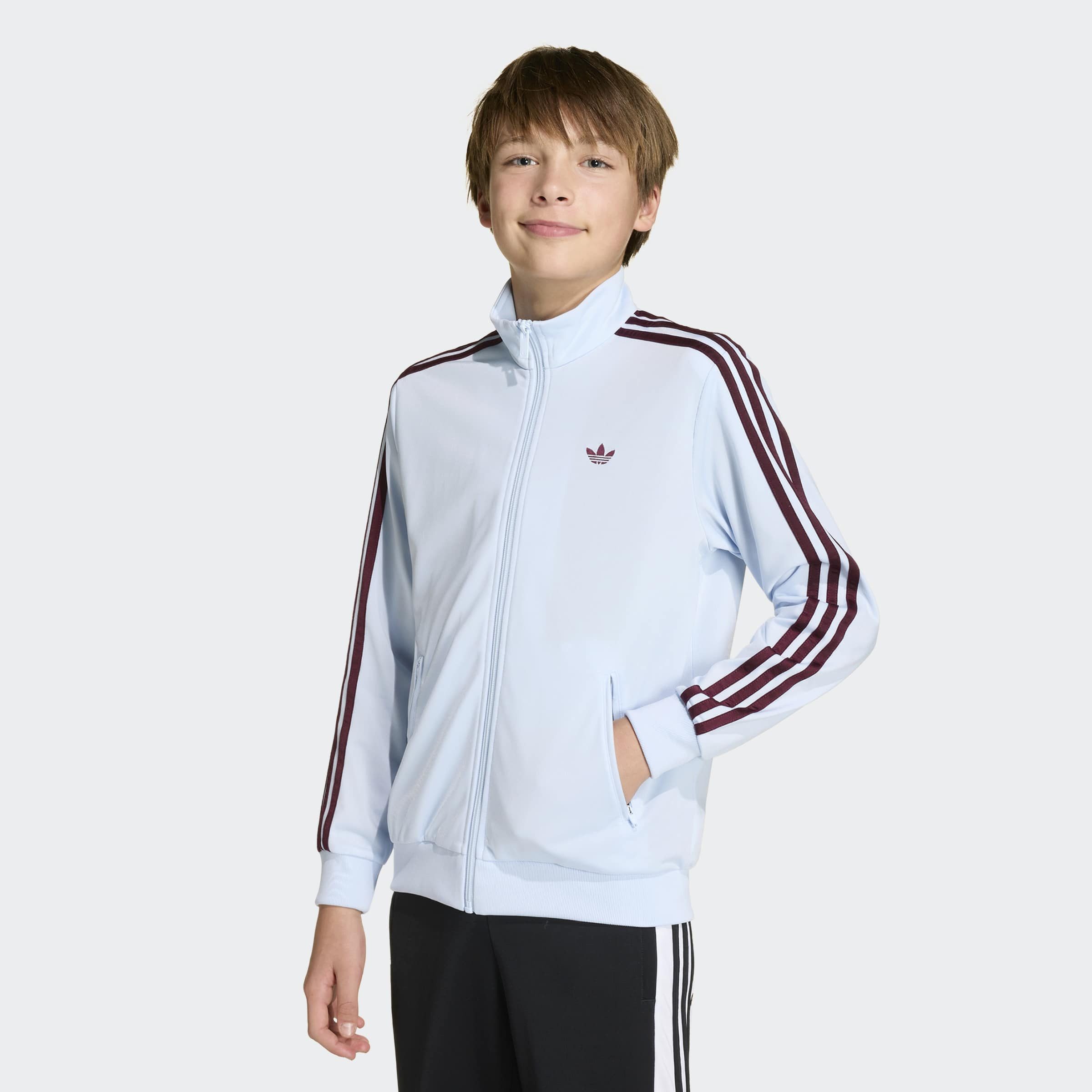 adidas Originals Trainingsjacke FIREBIRD ORIGINALS, LOCKER GESCHNITTEN für Kinder, mit geradem Abschluss