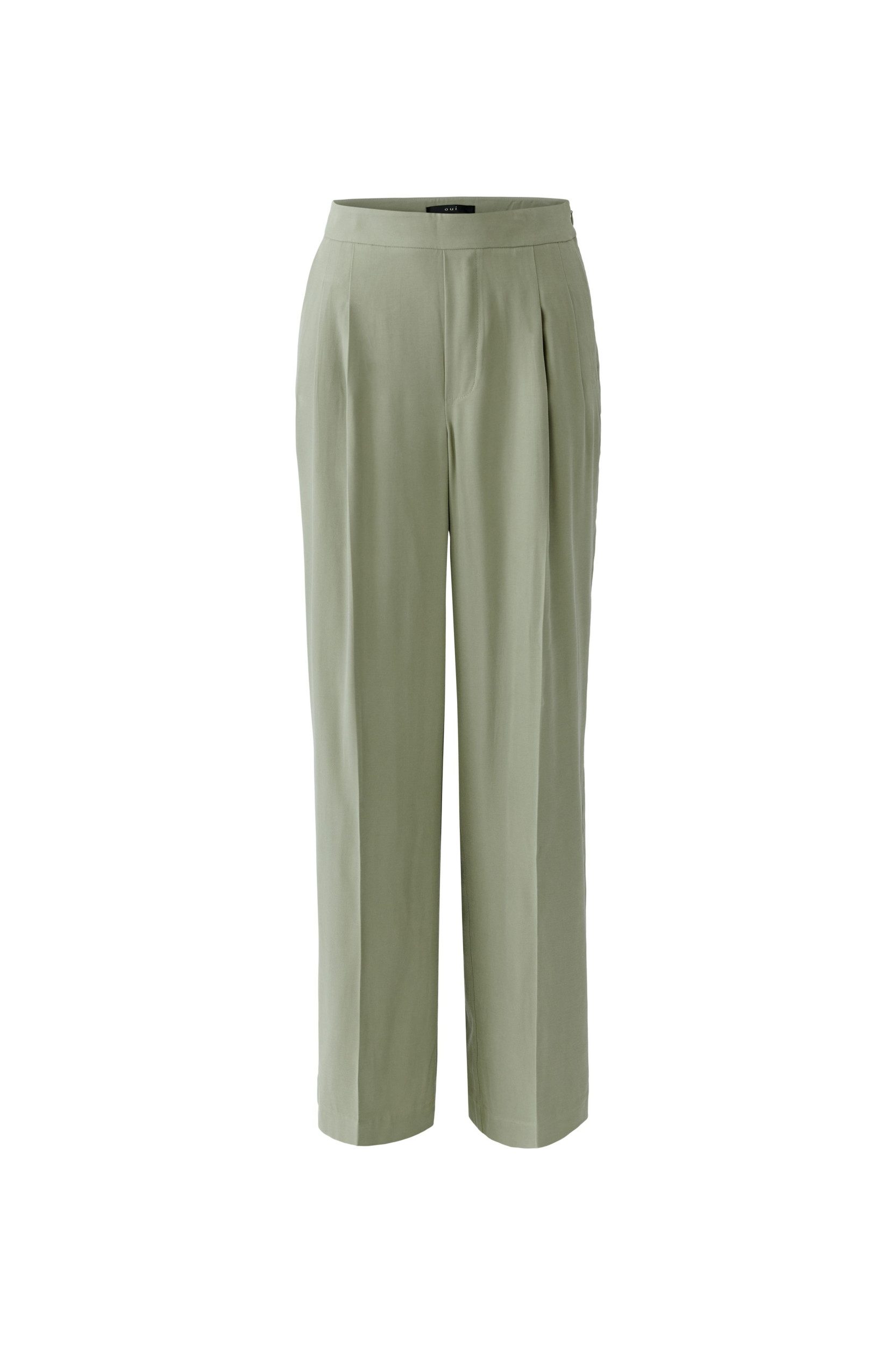 Oui 5-Pocket-Jeans Hose seagrass