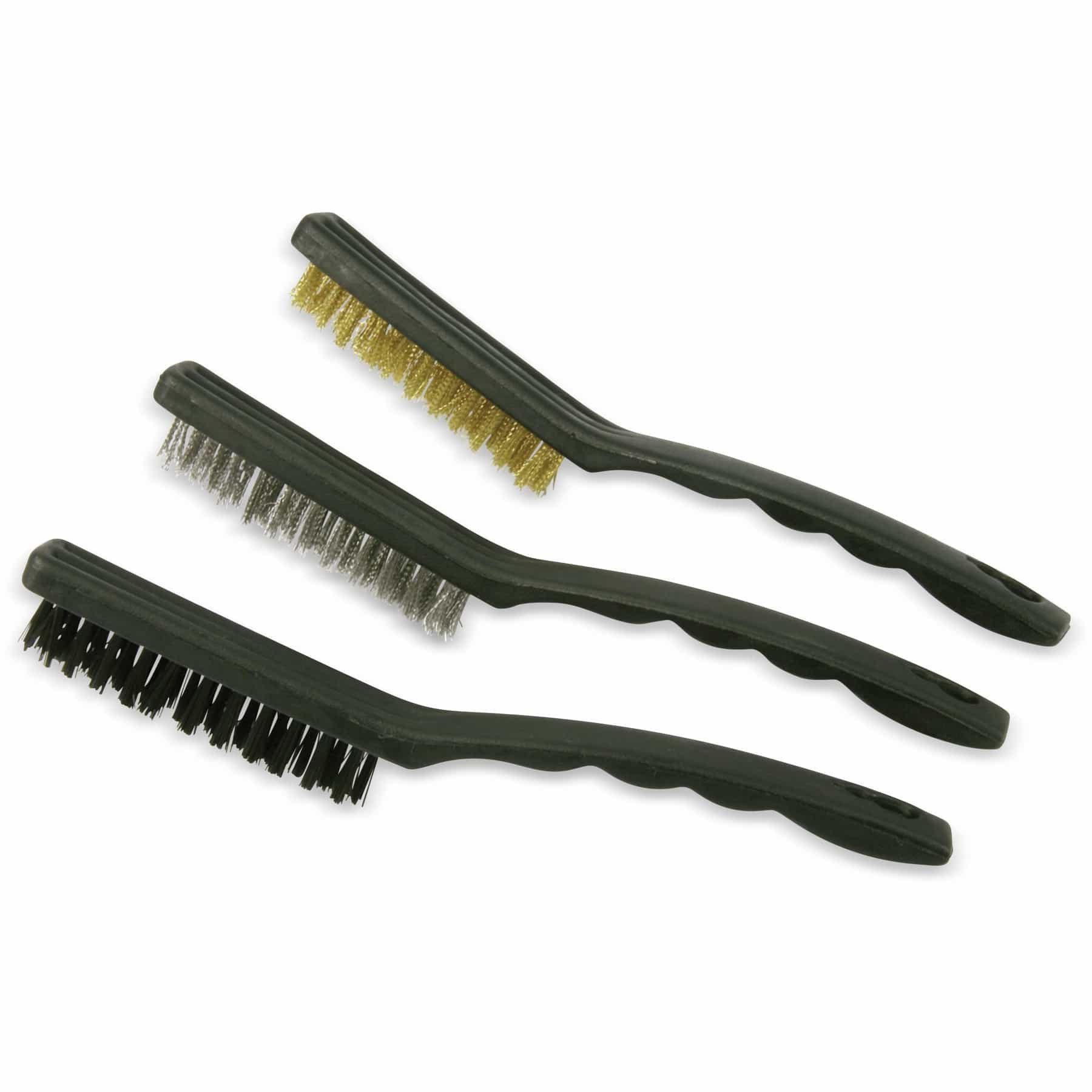 BGS technic Reinigungsbürsten-Set BGS TECHNIC Bürsten-Set, 3-teilig, 225 mm