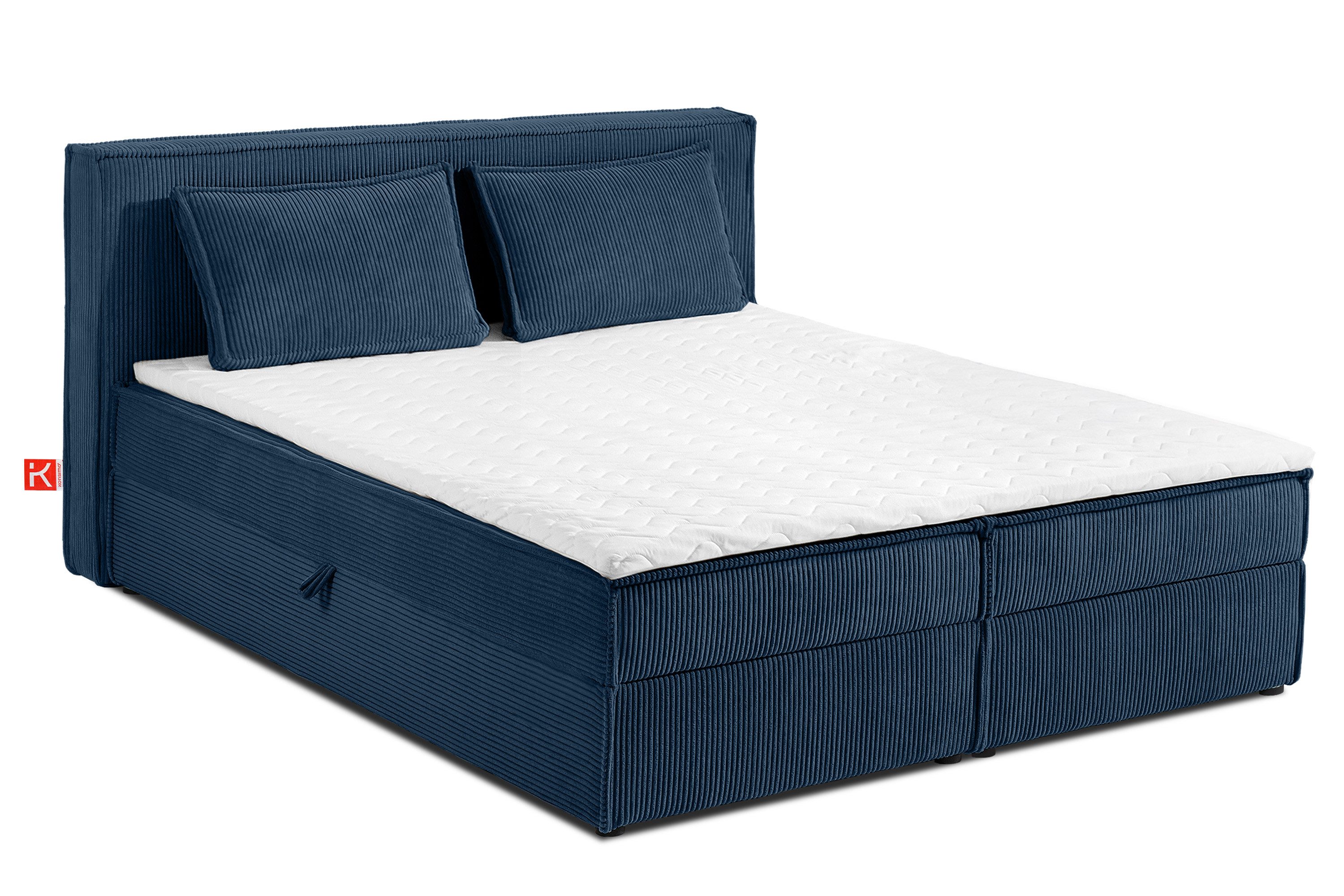 KONSIMO® Boxspringbett ROTI Polsterbett, inkl. Matratze günstig online kaufen