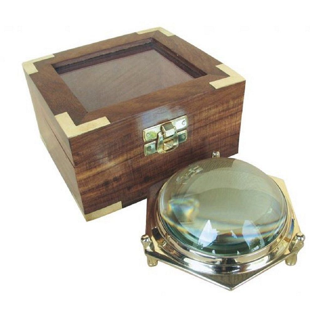 Handlupe Lupe Domlupe Lesehilfe Hexagon Vergrößerungsglas