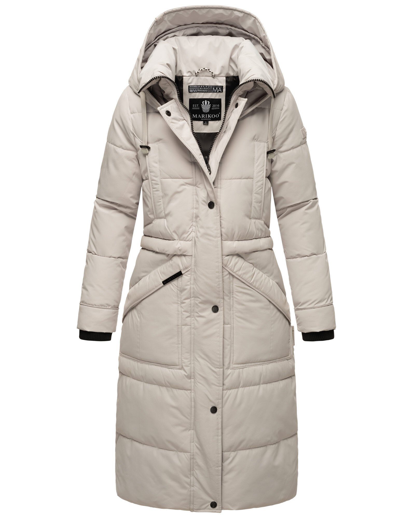 Marikoo Winterjacke Ayumii mit hohem Stehkragen