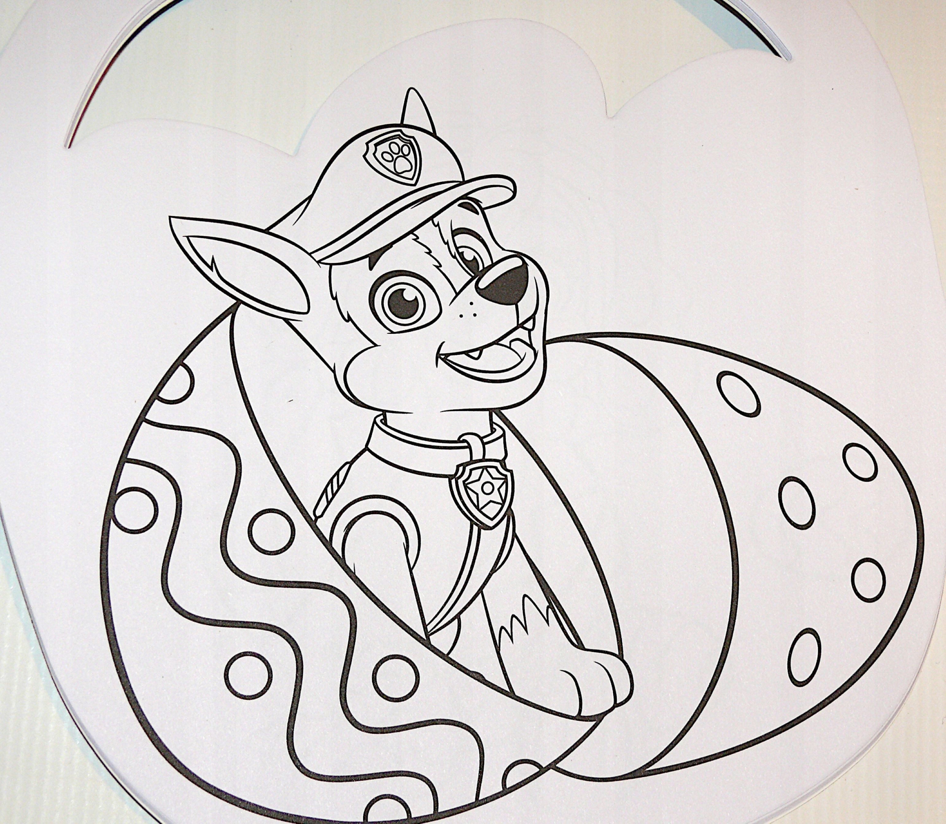 Nickelodeon Malvorlage Malbuch mit Griff + Sticker – Paw Patrol – ideales Ostergeschenk!