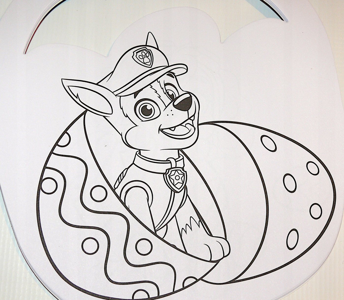 Thumbnail - Nickelodeon Malvorlage Malbuch mit Griff + Sticker – Paw Patrol – ideales Ostergeschenk!