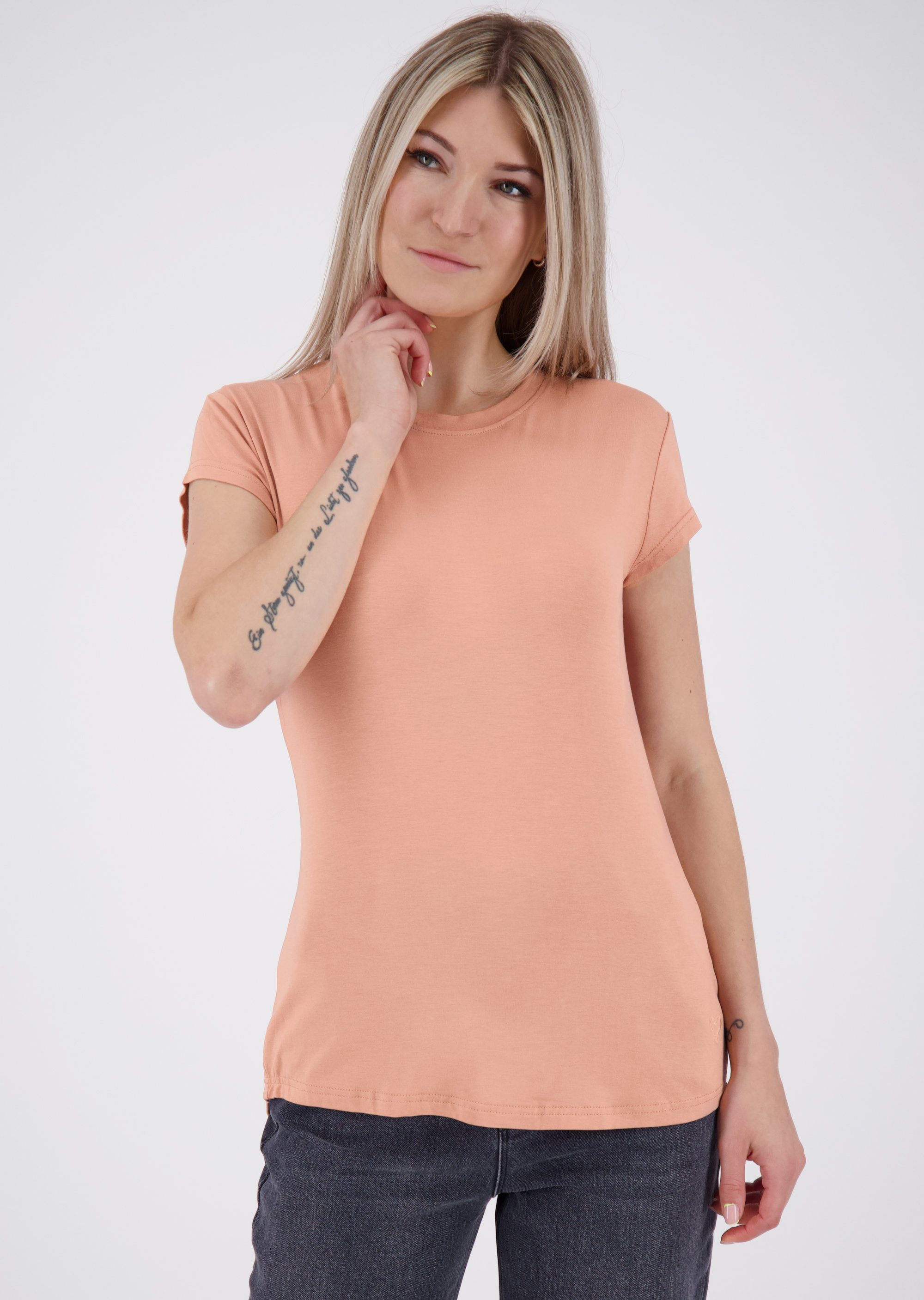 Top-Empfehlung Alife & Shirt Kickin A Shirt Damen MimmyAK mahagonium Rundhalsshirt