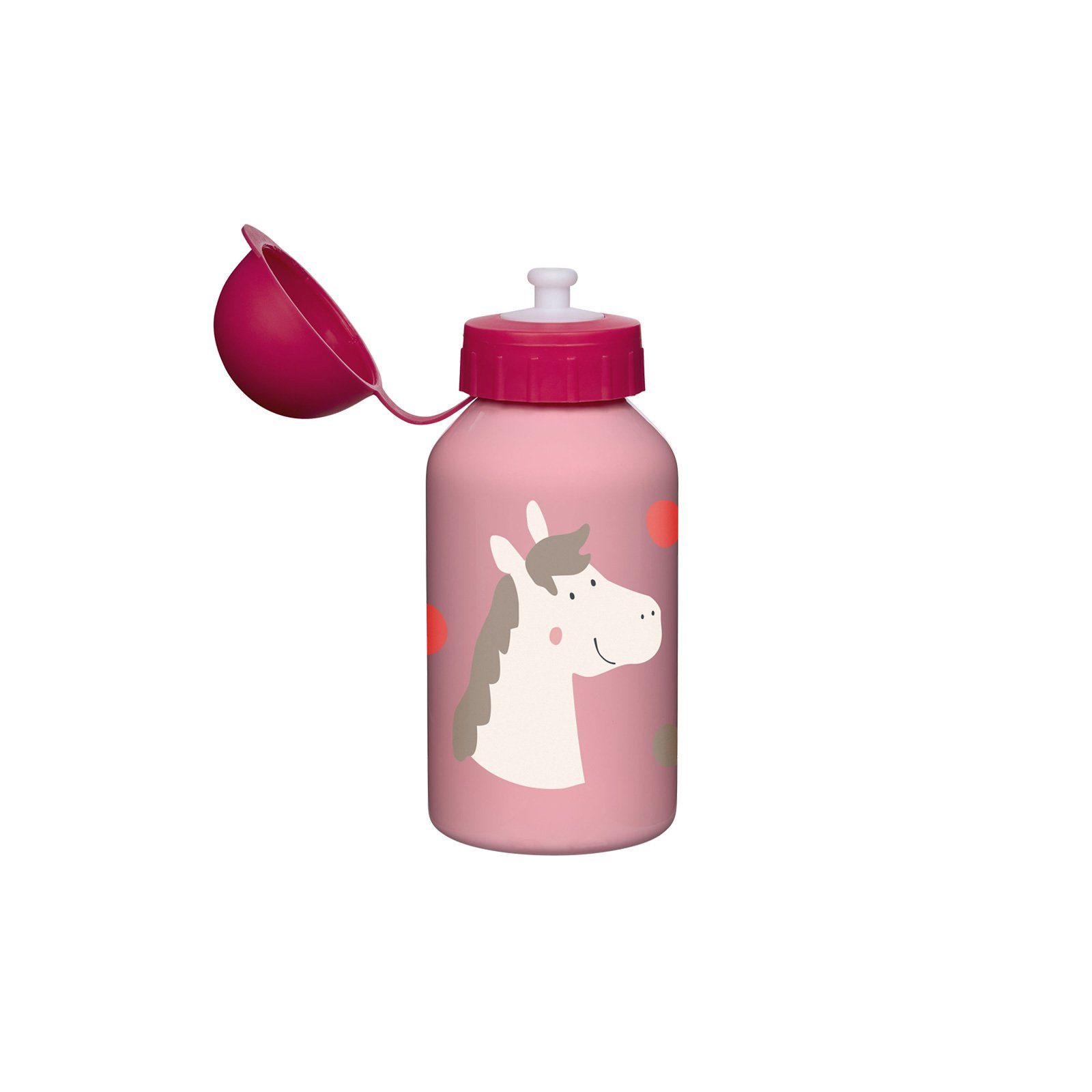 Sigikid 350 Pony, Trinkflasche ml Trinkflasche aus rosa Edelstahl