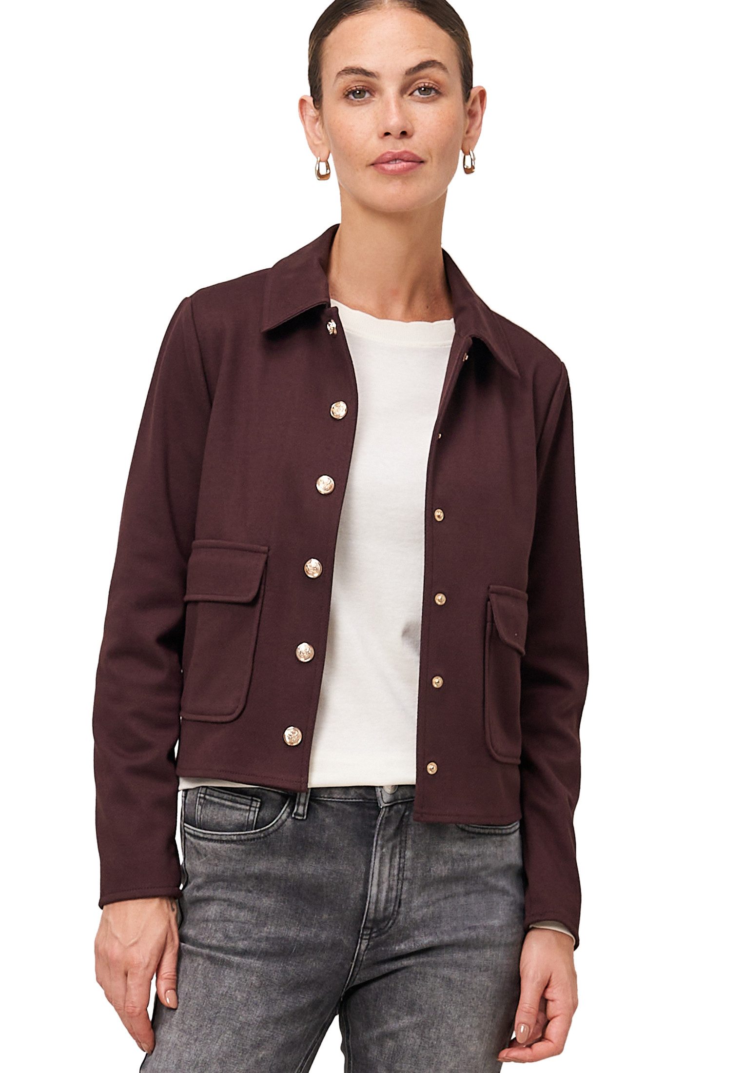 Zero Jackenblazer zero Damen Twill-Blazer mit günstig online kaufen