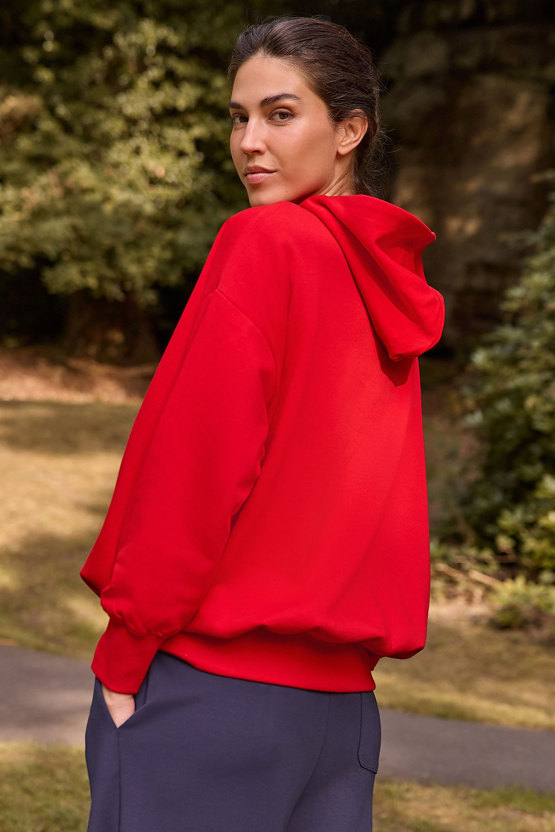 Next Sweater Geripptes Langarm-Sweatshirt mit Grafik, günstig online kaufen